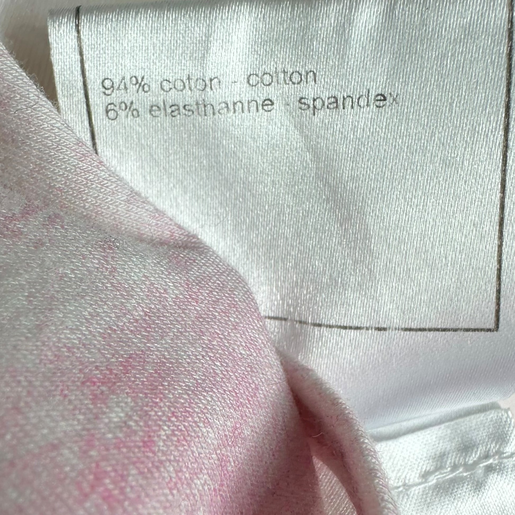 Chanel Cruise 2009 Pink Tie-Dye Logo T-Shirt - Outfit Repeater