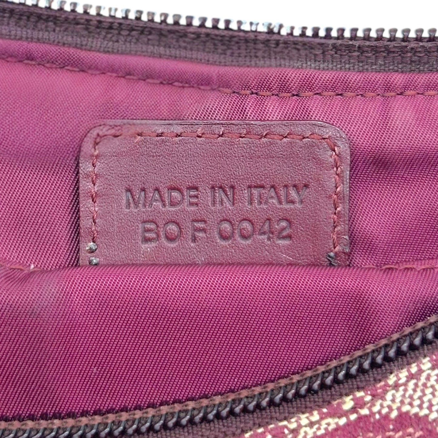 Christian Dior Red Trotter Monogram Shoulder Pochette Bag - Outfit Repeater