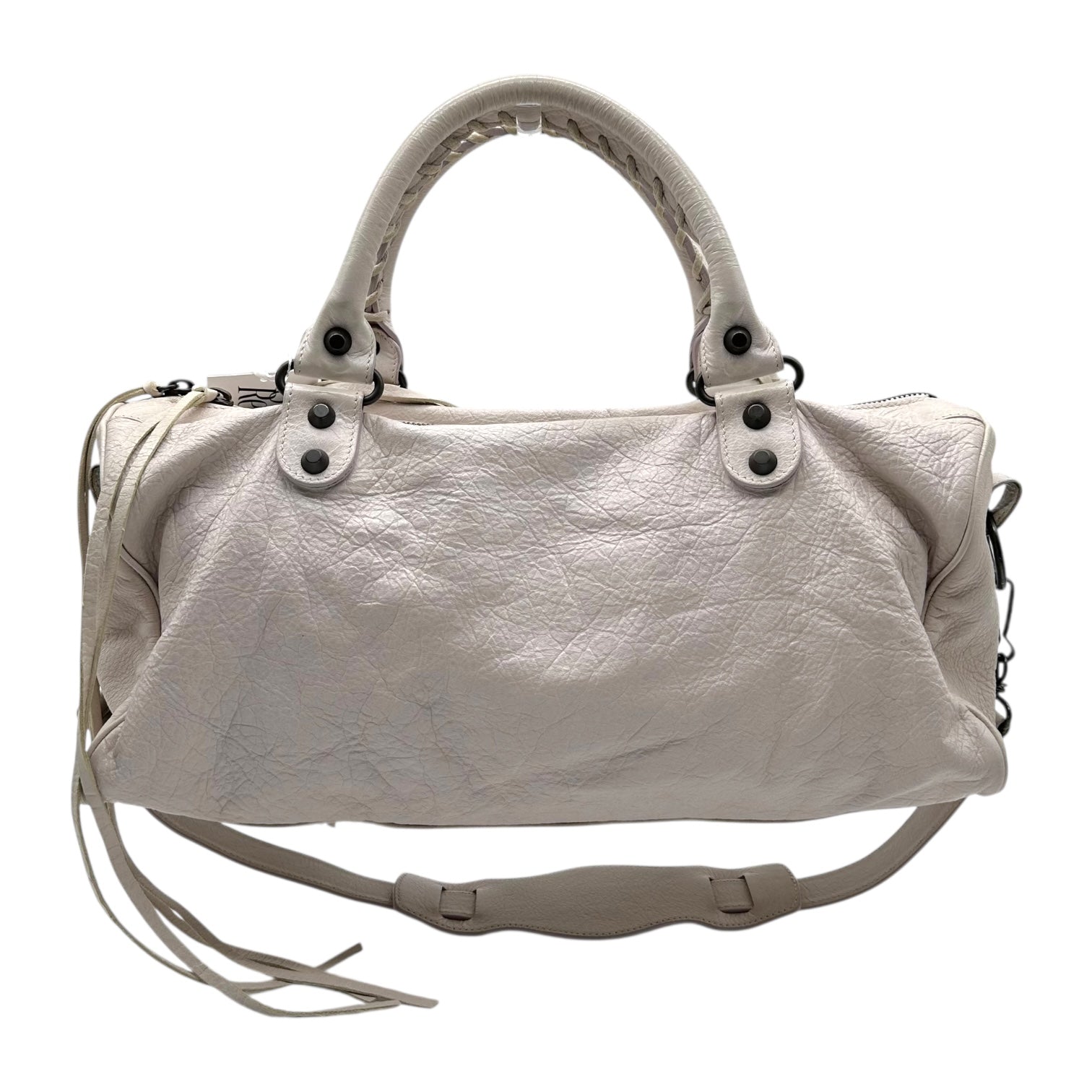 Balenciaga White City Twiggy Bag - Outfit Repeater