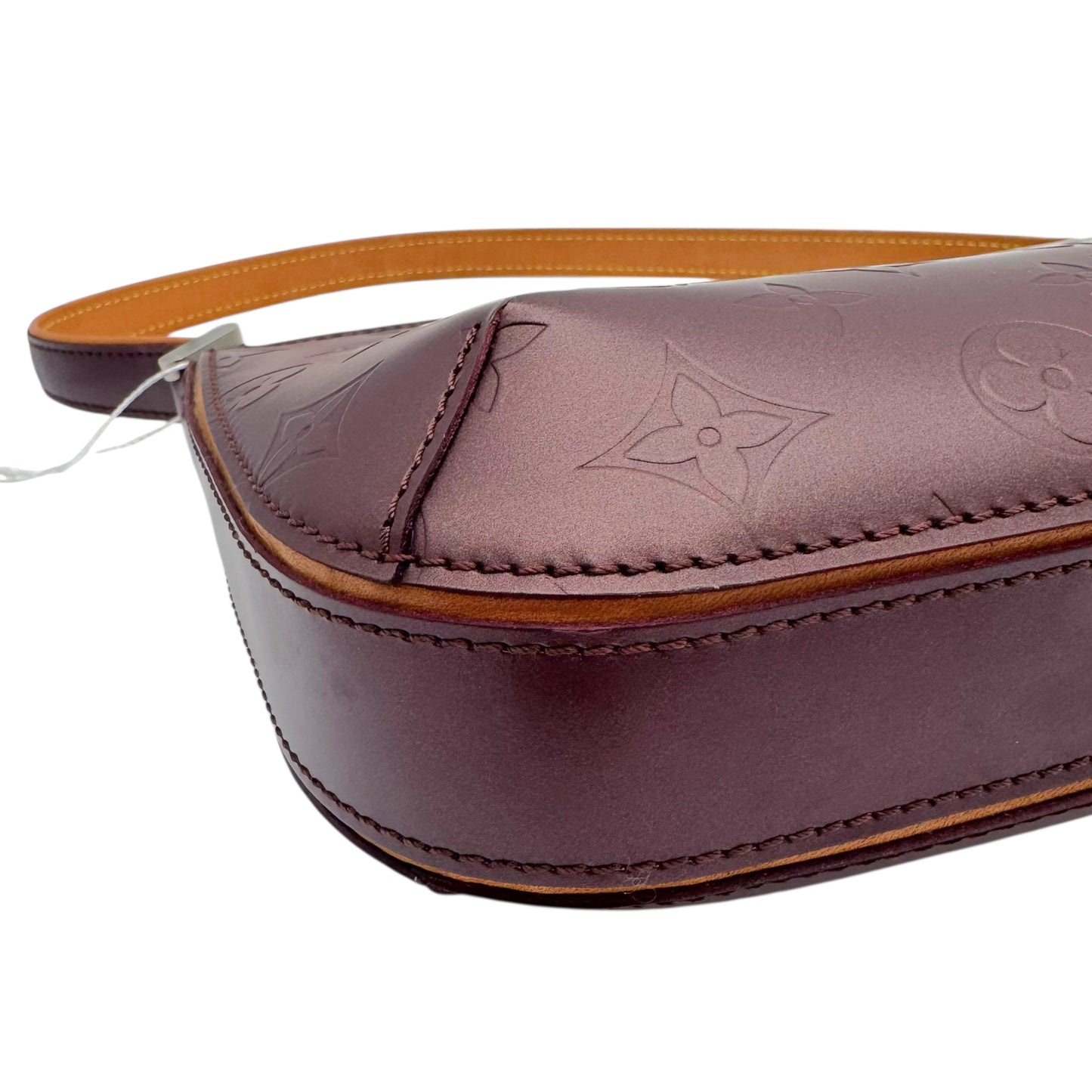 Louis Vuitton Burgundy Matte Monogram Fowler Pochette