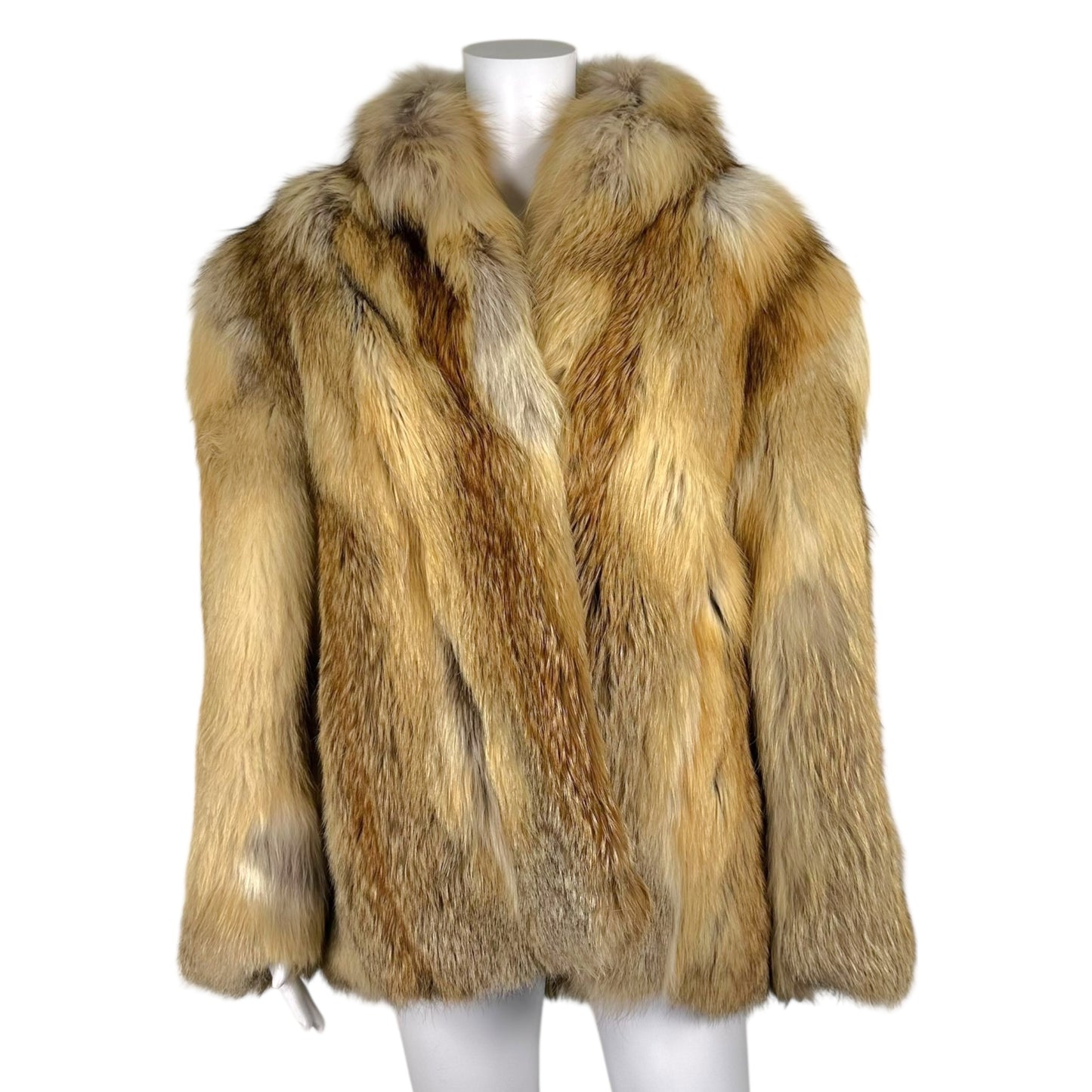 Vintage Golden Fox Fur Coat