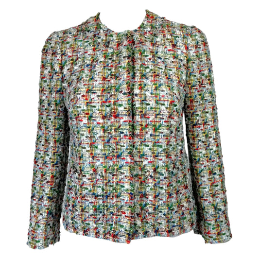 Dolce & Gabbana Primary Colored Tweed Jacket