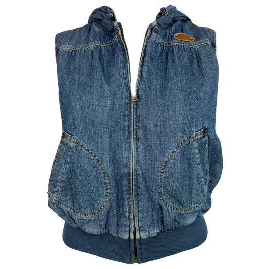 D&G Dolce & Gabbana Denim Sleeveless Vest - Outfit Repeater