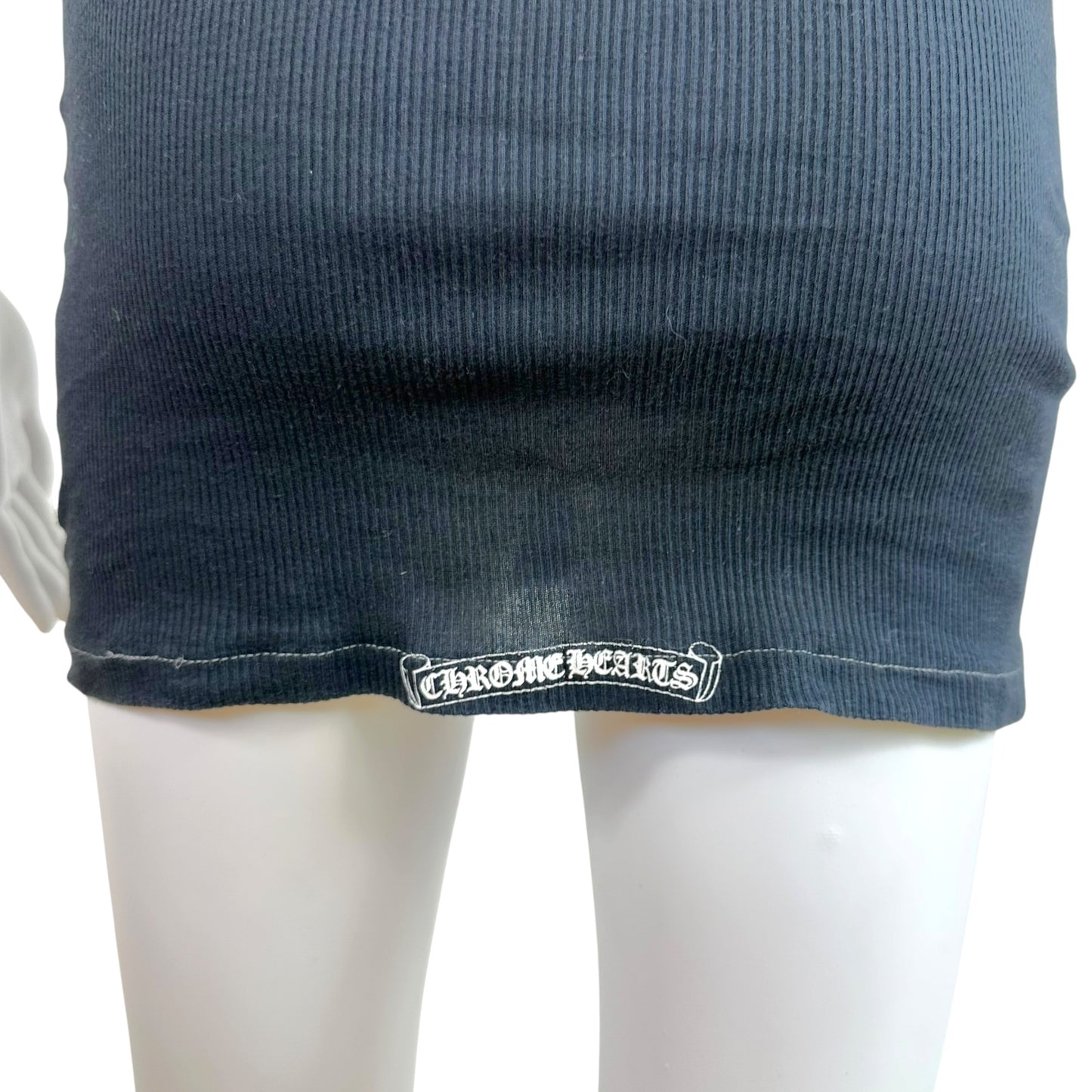 Chrome Hearts Black Cross Logo Tank Top