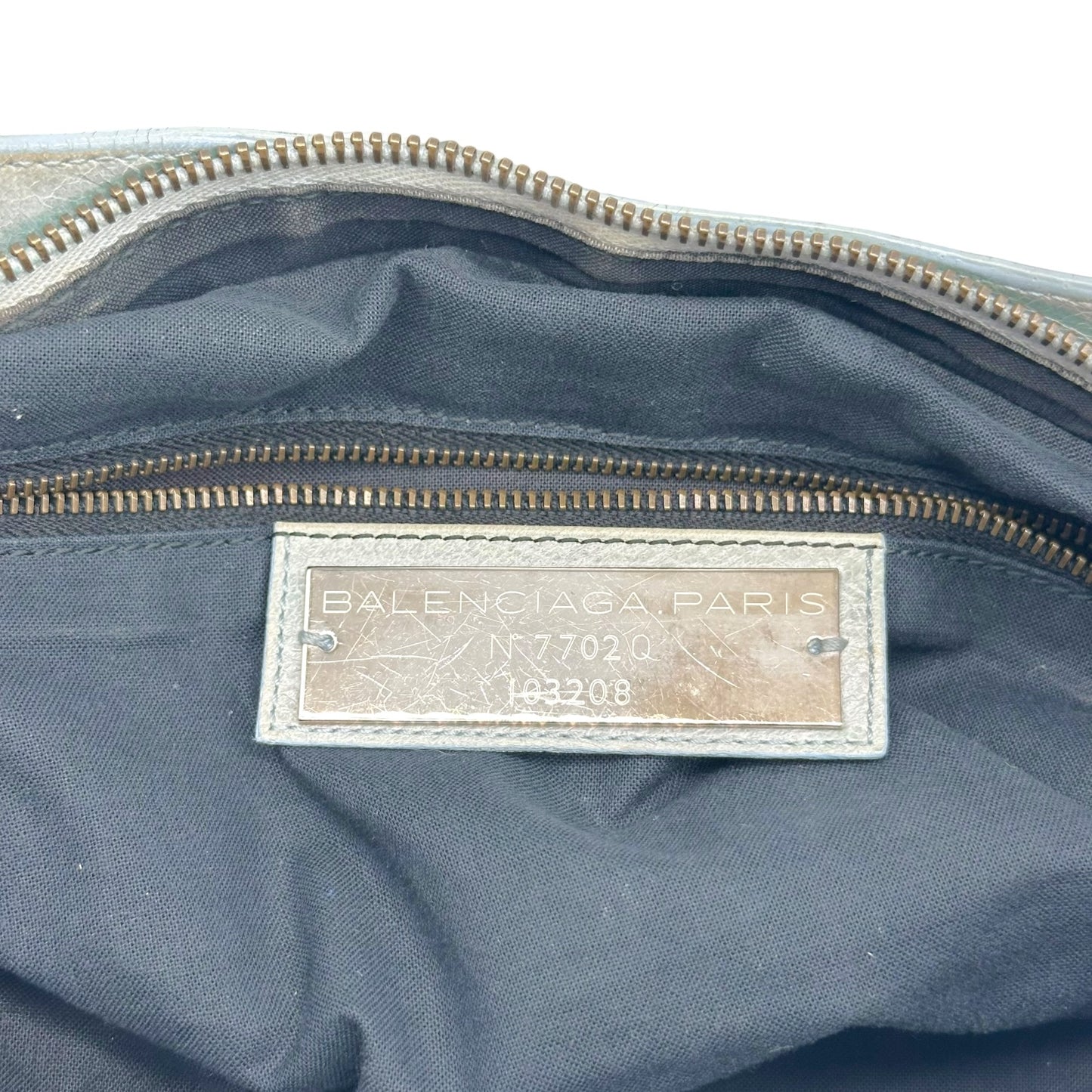 Balenciaga Light Blue First City 2-Way Bag