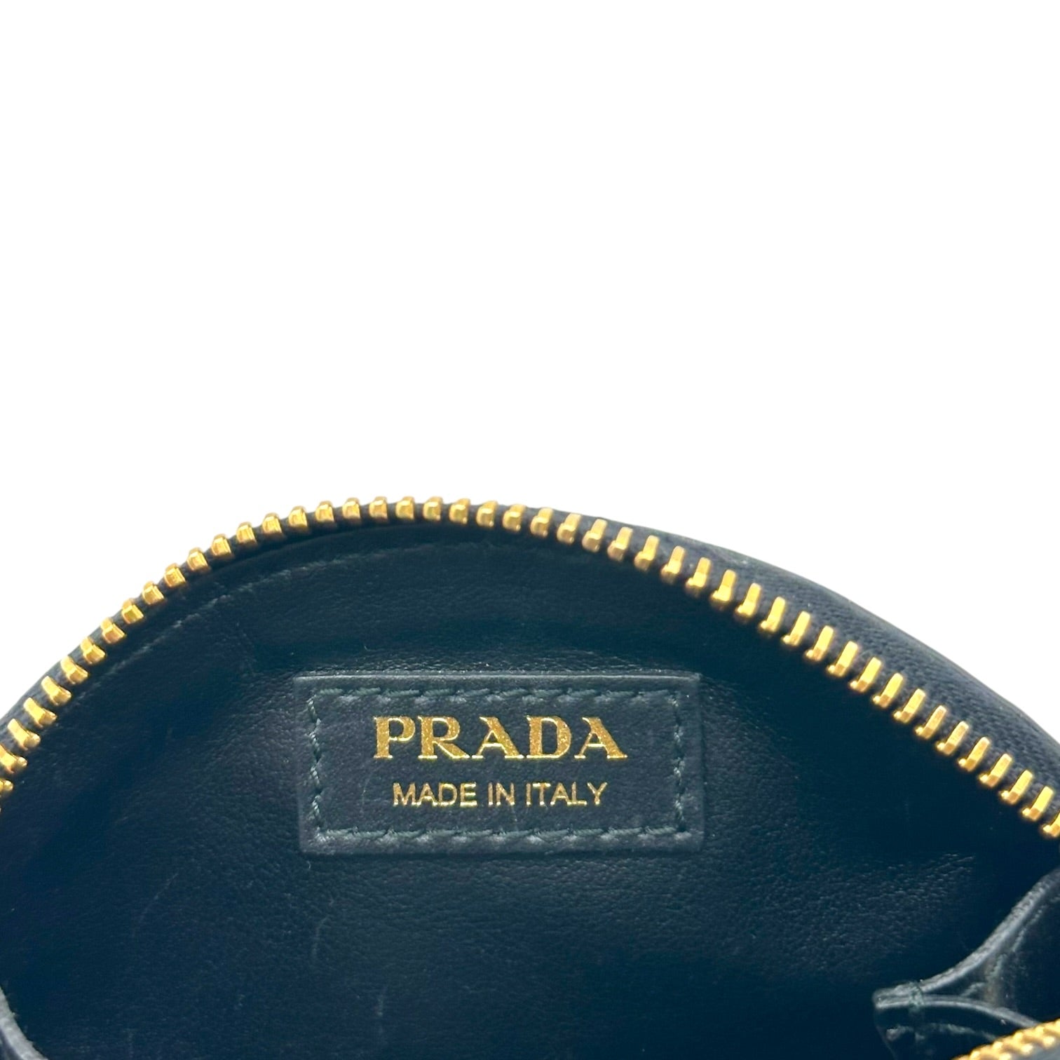 Prada Micro Cosmetic Pouch Leopard Print Ponyhair