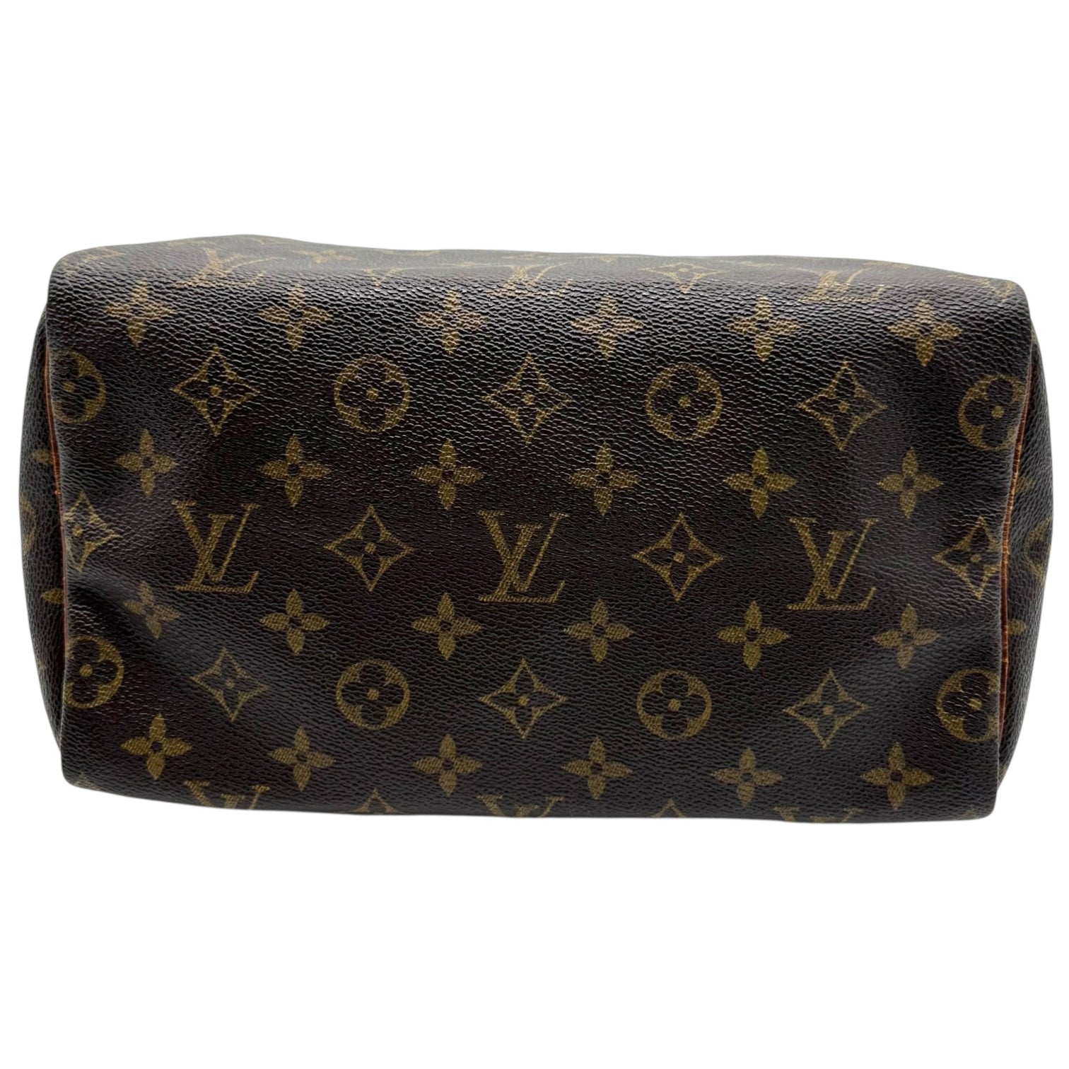 Louis Vuitton Brown Monogram Canvas Speedy 25 Bag - Outfit Repeater