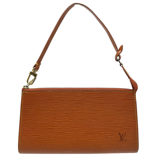 Louis Vuitton Brown Epi Leather Pochette Bag