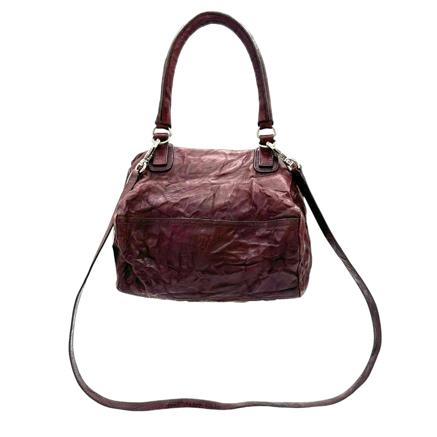 Givenchy Burgundy Medium Pandora 2-Way Bag