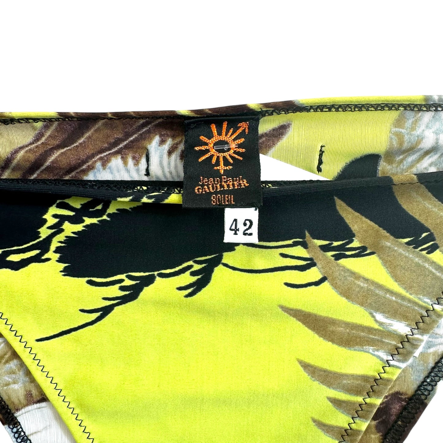 Jean Paul Gaultier Soleil Eagle Print Bikini Set