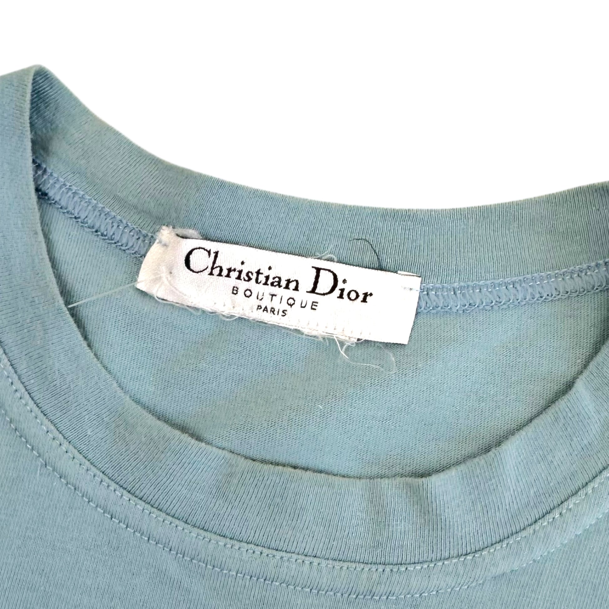 Christian Dior J'Adore Dior Blue & Yellow Tank Top - Outfit Repeater