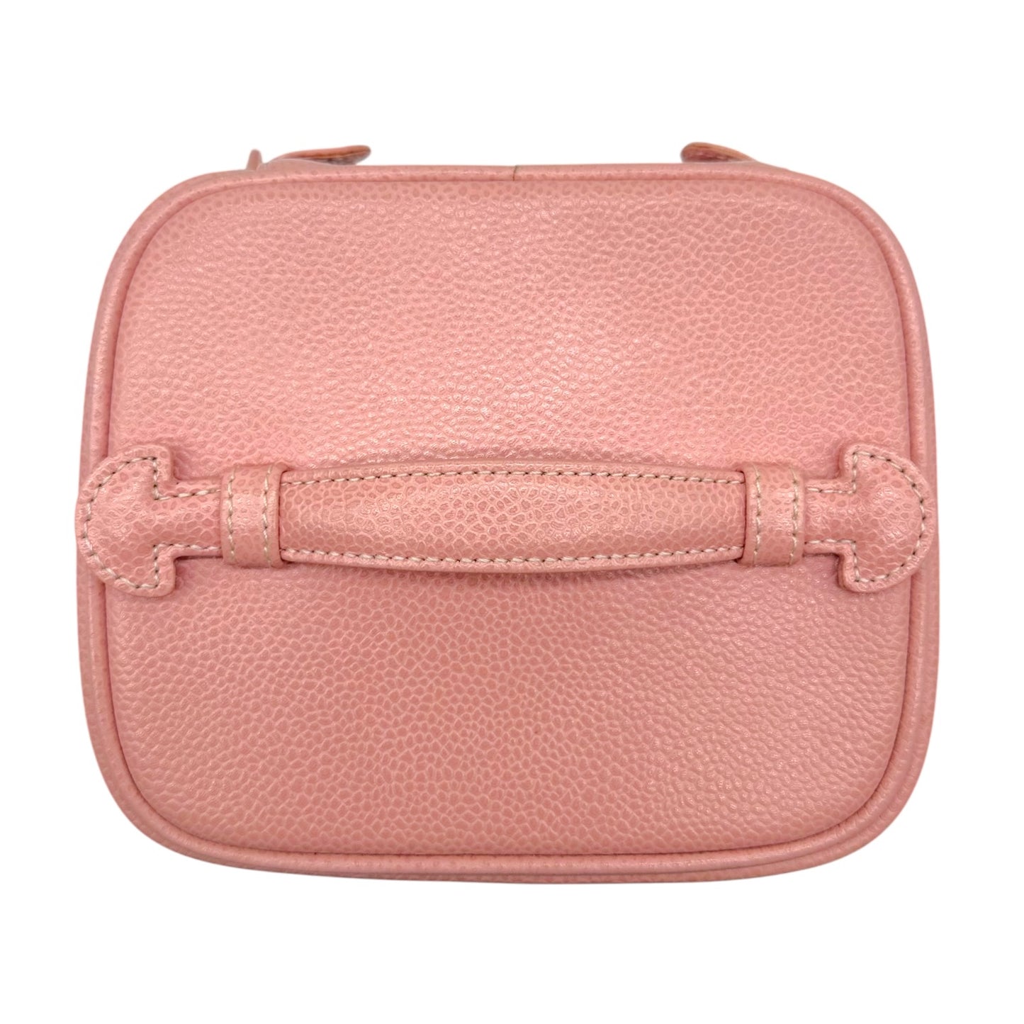 Chanel Pink Caviar Leather Top Handle Vanity Bag 2003-04