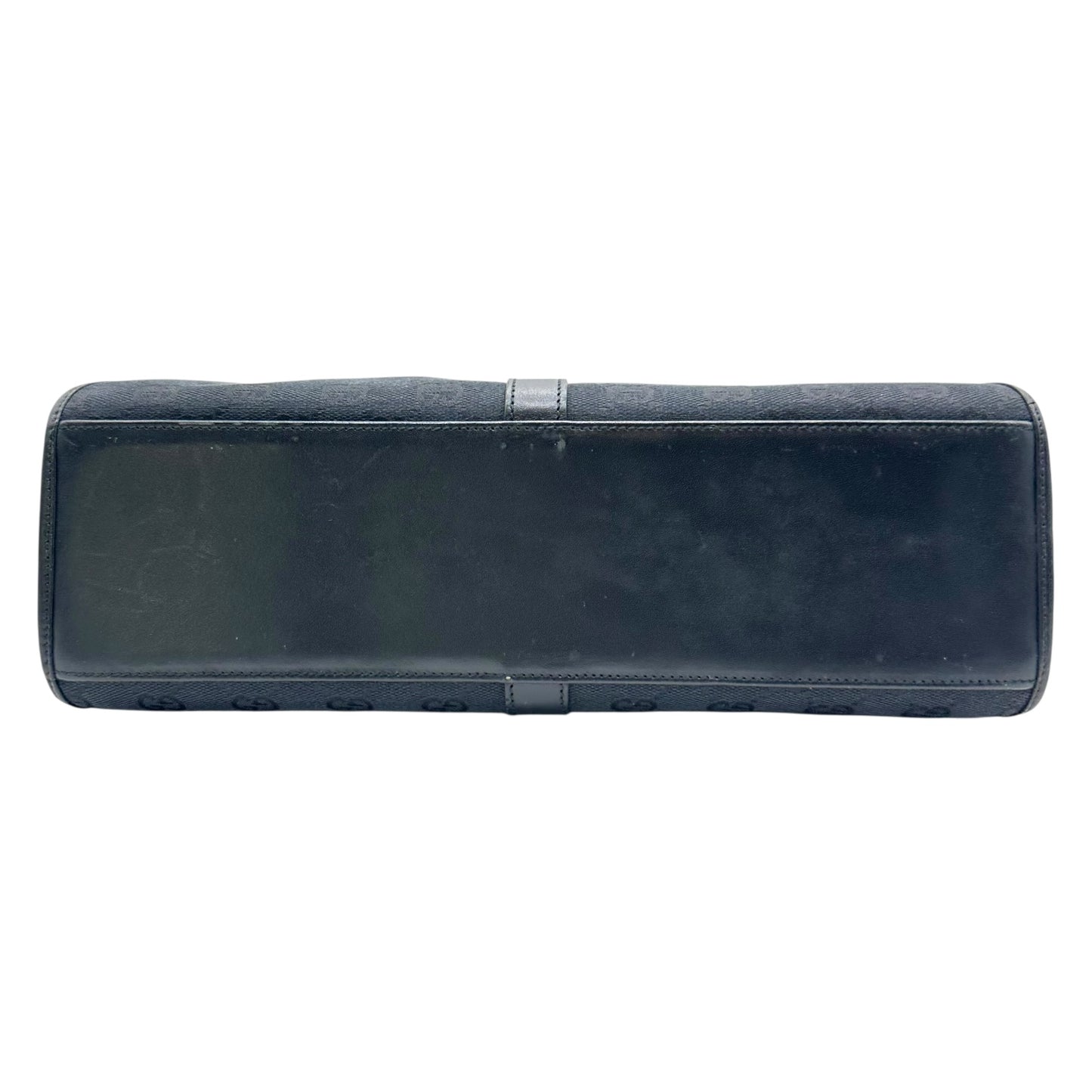 Gucci Black Monogram Jackie Bag