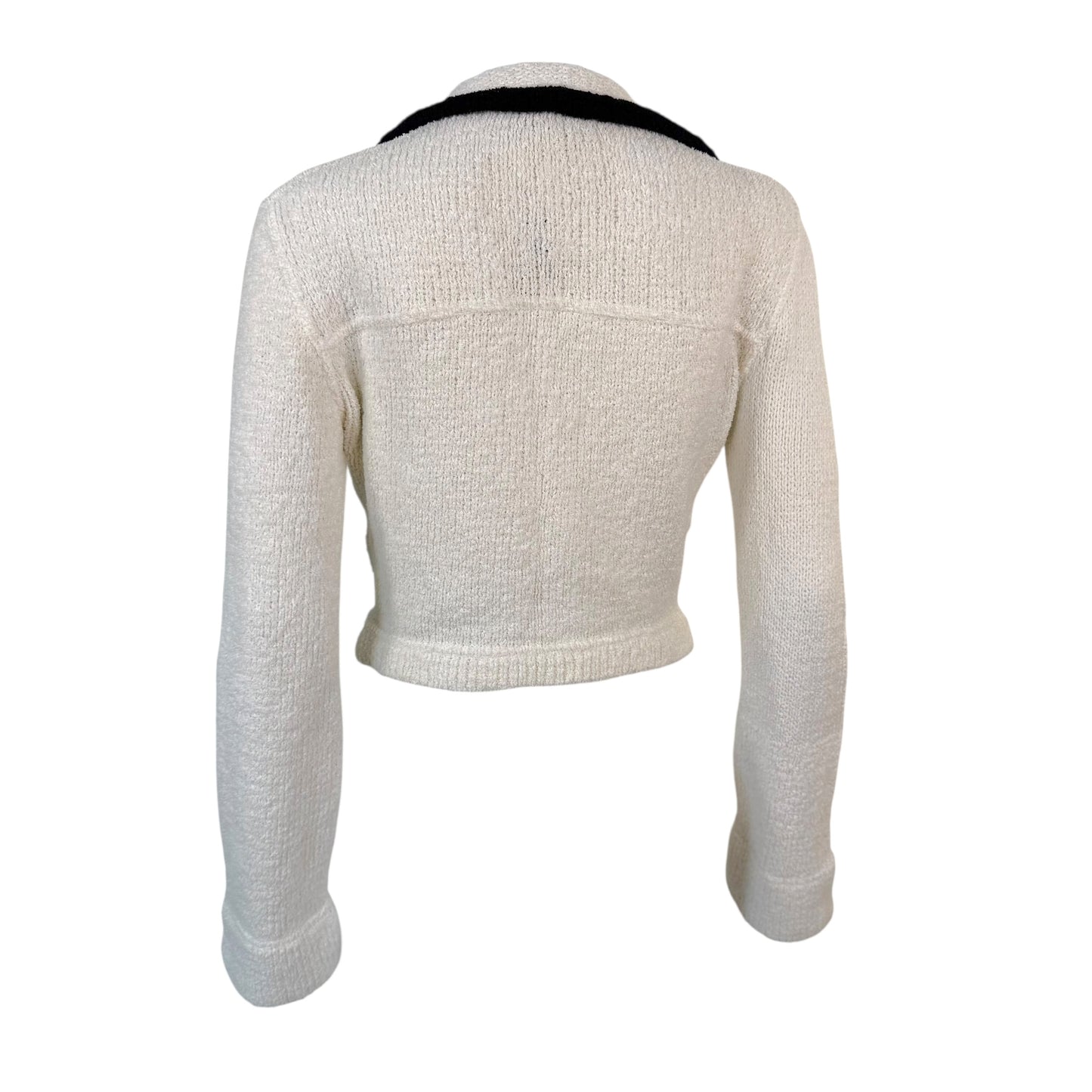 Gucci by Tom Ford 1995 Black & White Vintage Cardigan - Outfit Repeater