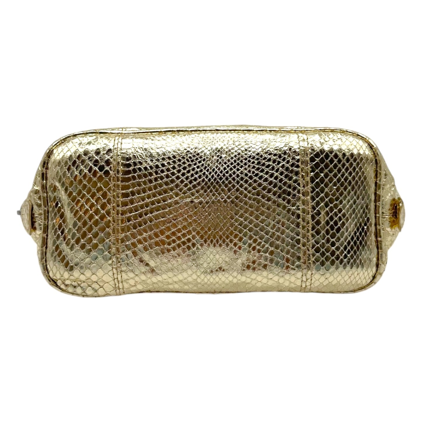 Dolce & Gabbana Gold Python Cosmetic Pouch
