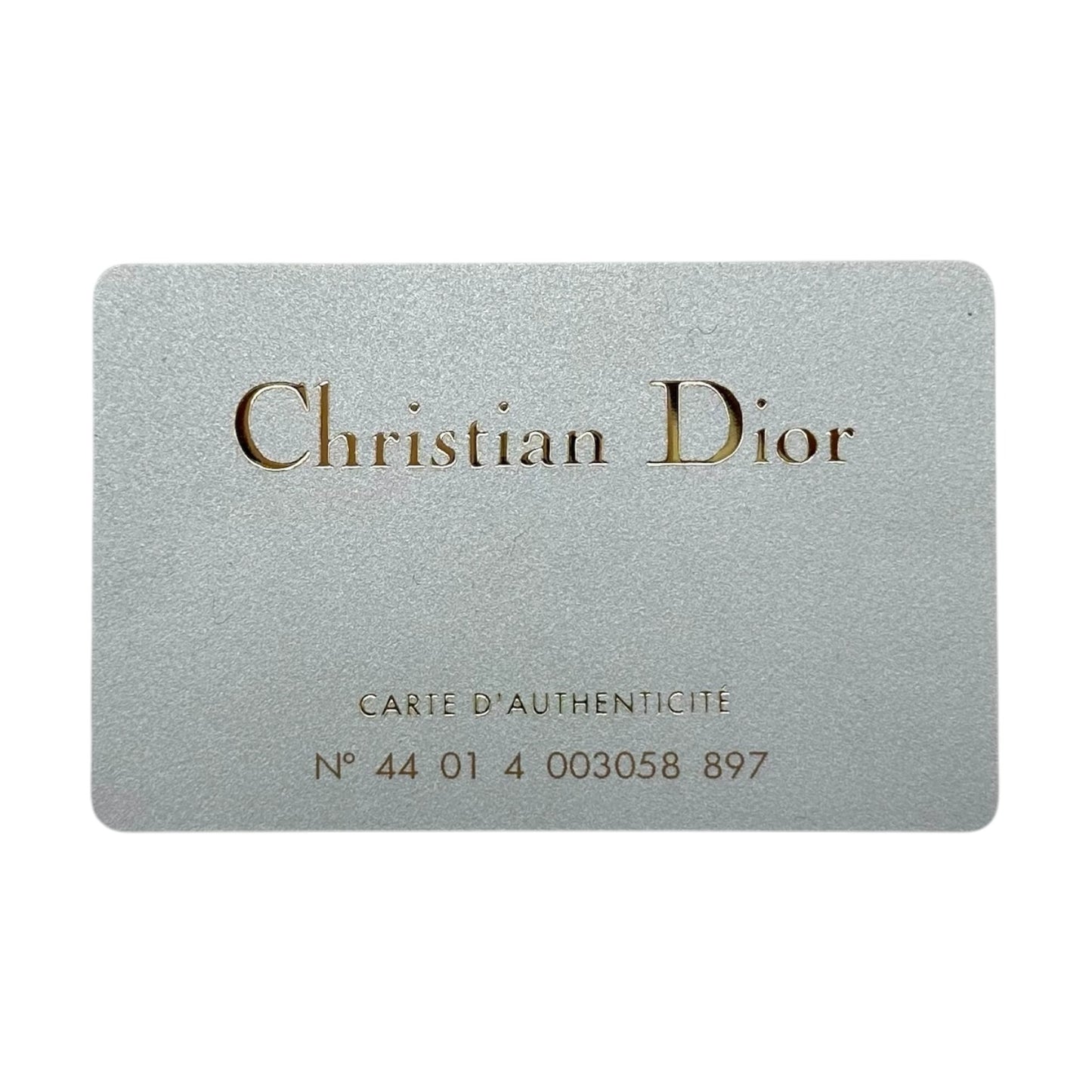 Christian Dior White Cadillac Shoulder Bag