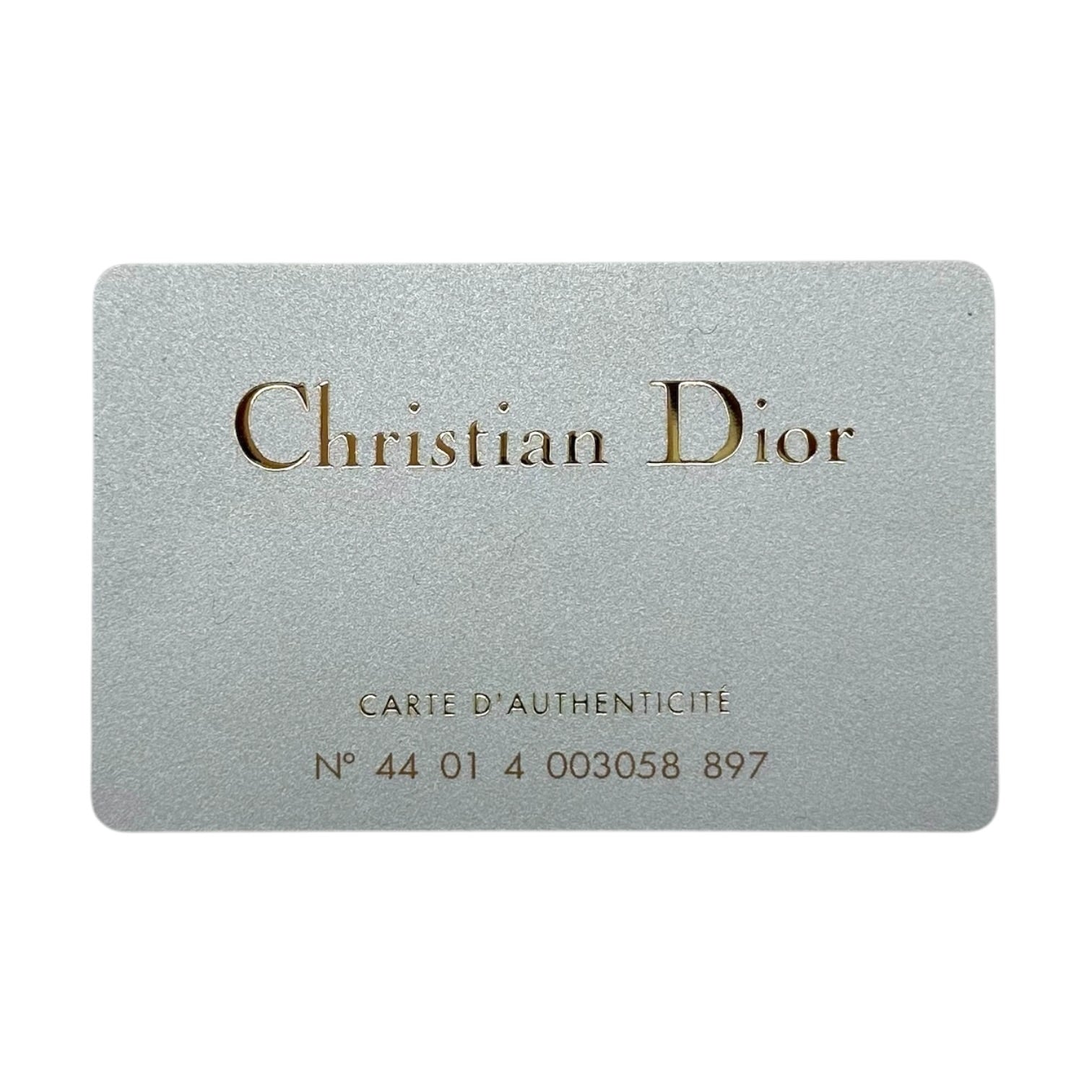 Christian Dior White Cadillac Shoulder Bag
