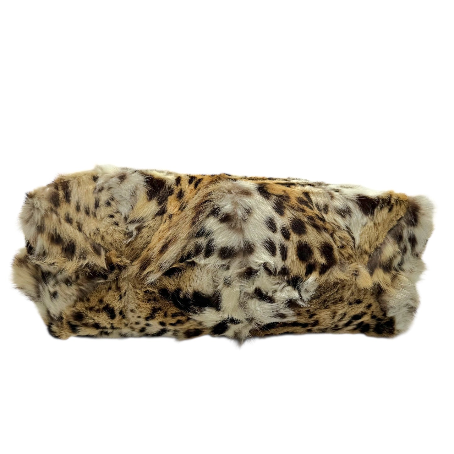 Fendi 'Lynx & Leopard' Patchwork Rabbit Fur Tote Bag - Outfit Repeater