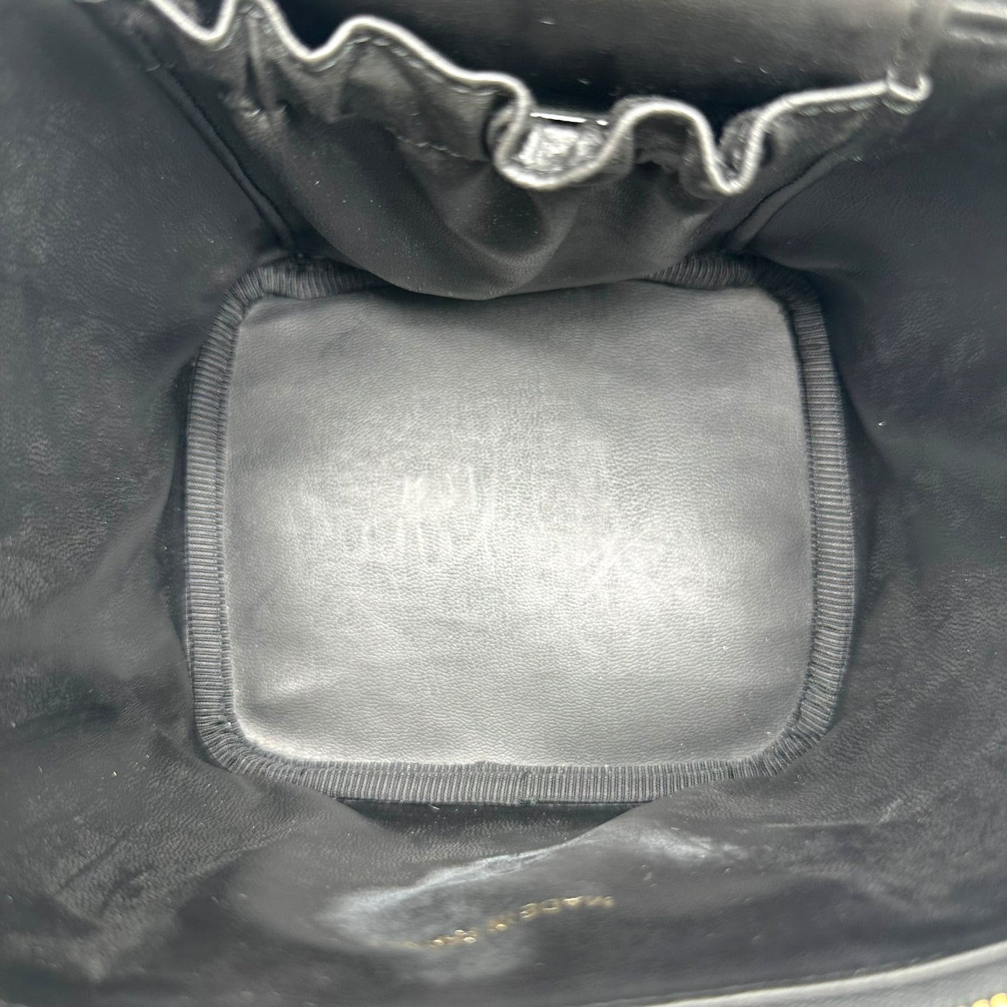 Chanel Black Caviar Leather Vanity Bag