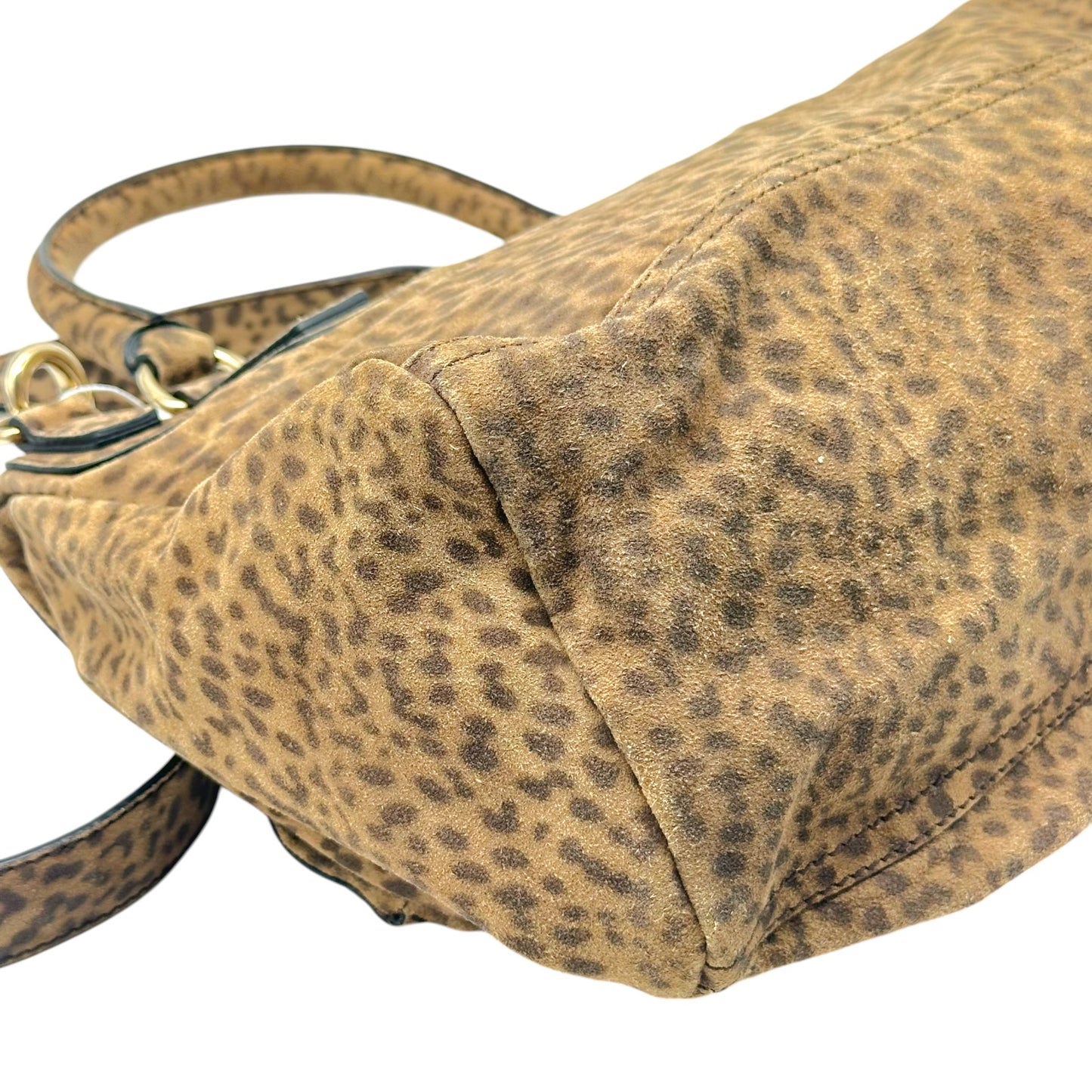 Givenchy Leopard Print Suede Pandora 2-Way Bag
