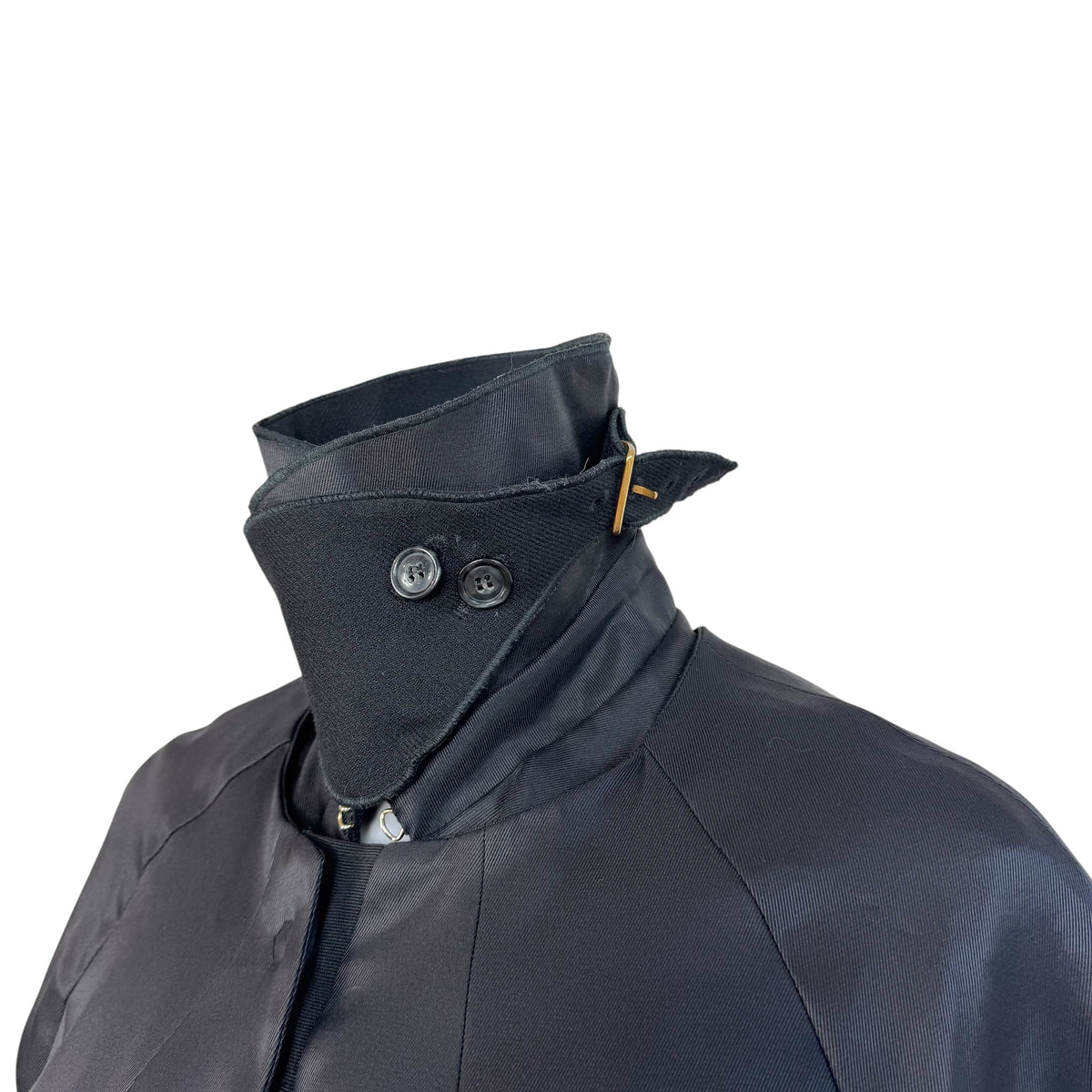 Dolce & Gabbana Patchwork Belted Jacket Black Brown