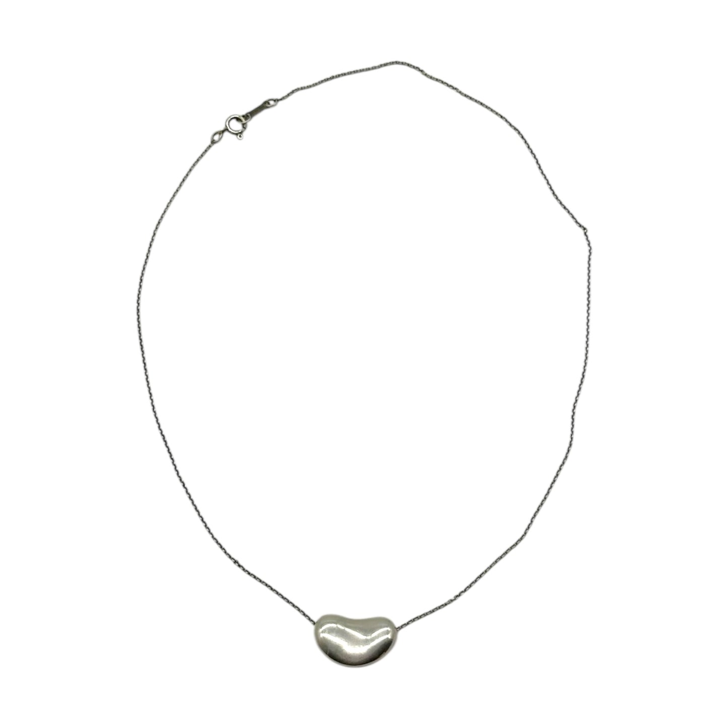Tiffany & Co. x Elsa Peretti Sterling Silver Medium Bean Necklace