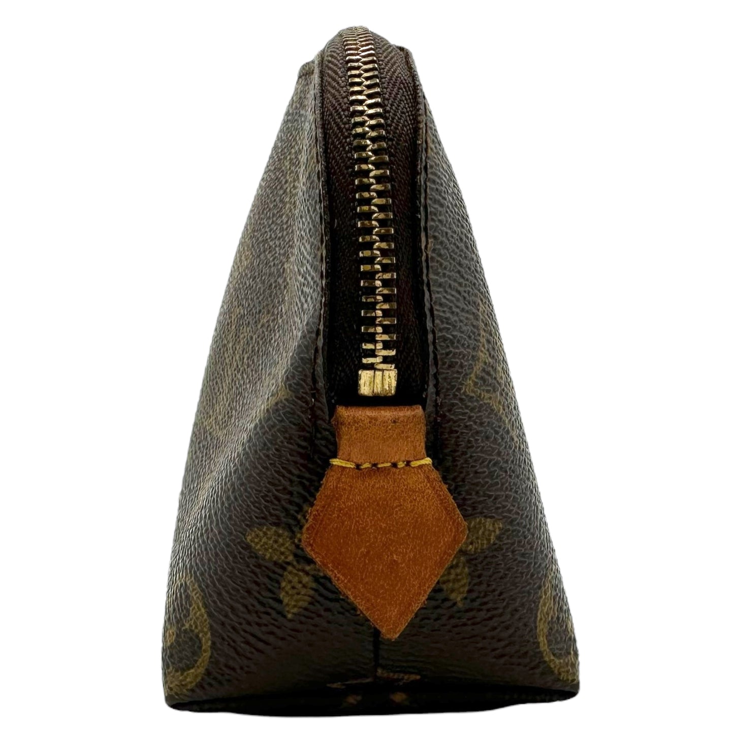 Louis Vuitton Brown Monogram Cosmetic Bag - Outfit Repeater