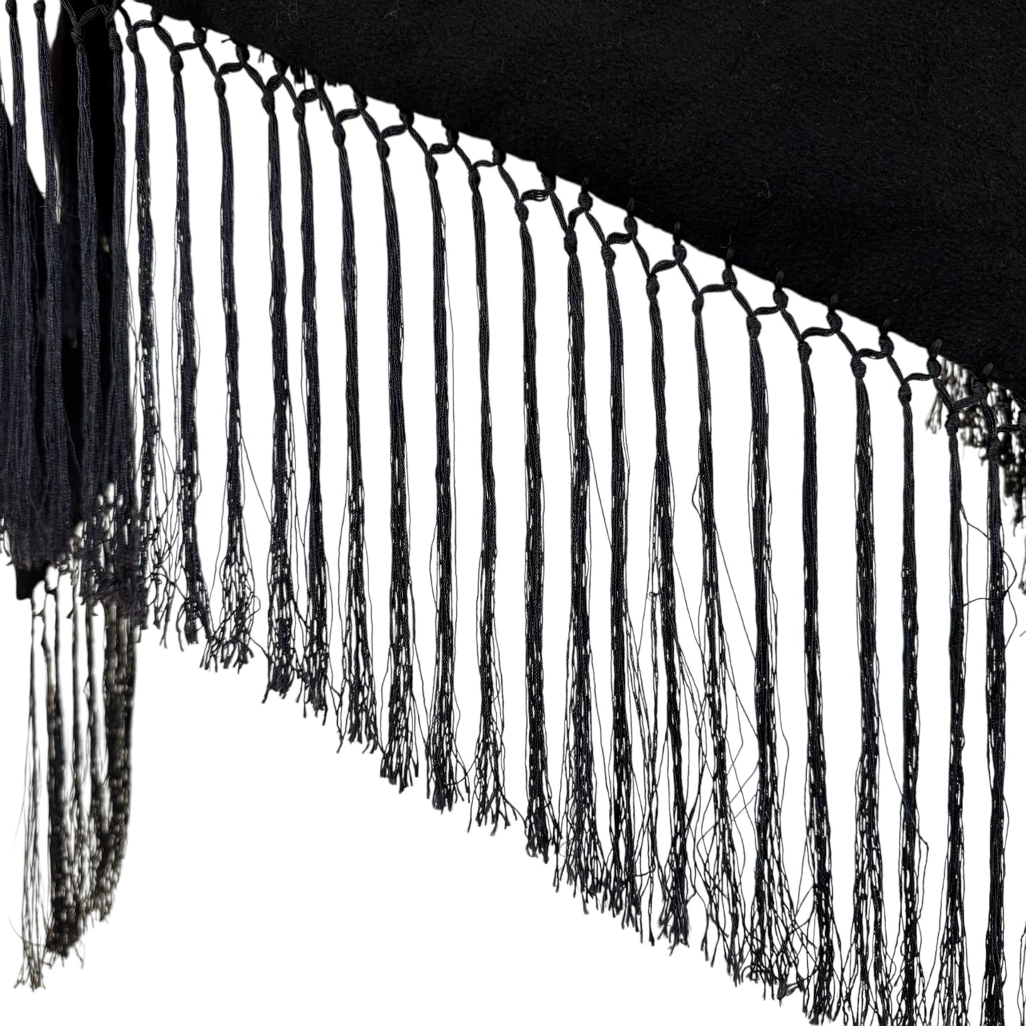 Dolce & Gabbana F/W 1998 Black Cashmere Shawl