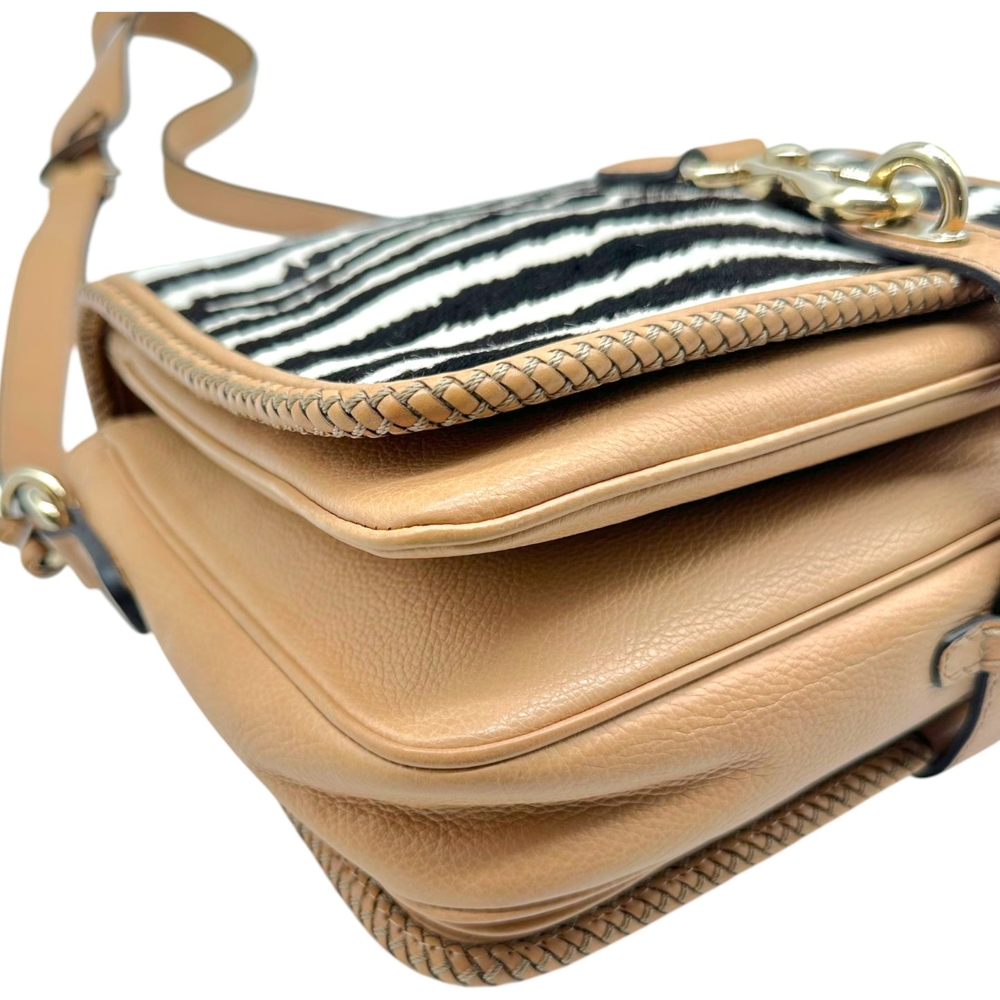 Gucci Zebra Print Ponyhair Crossbody Bag
