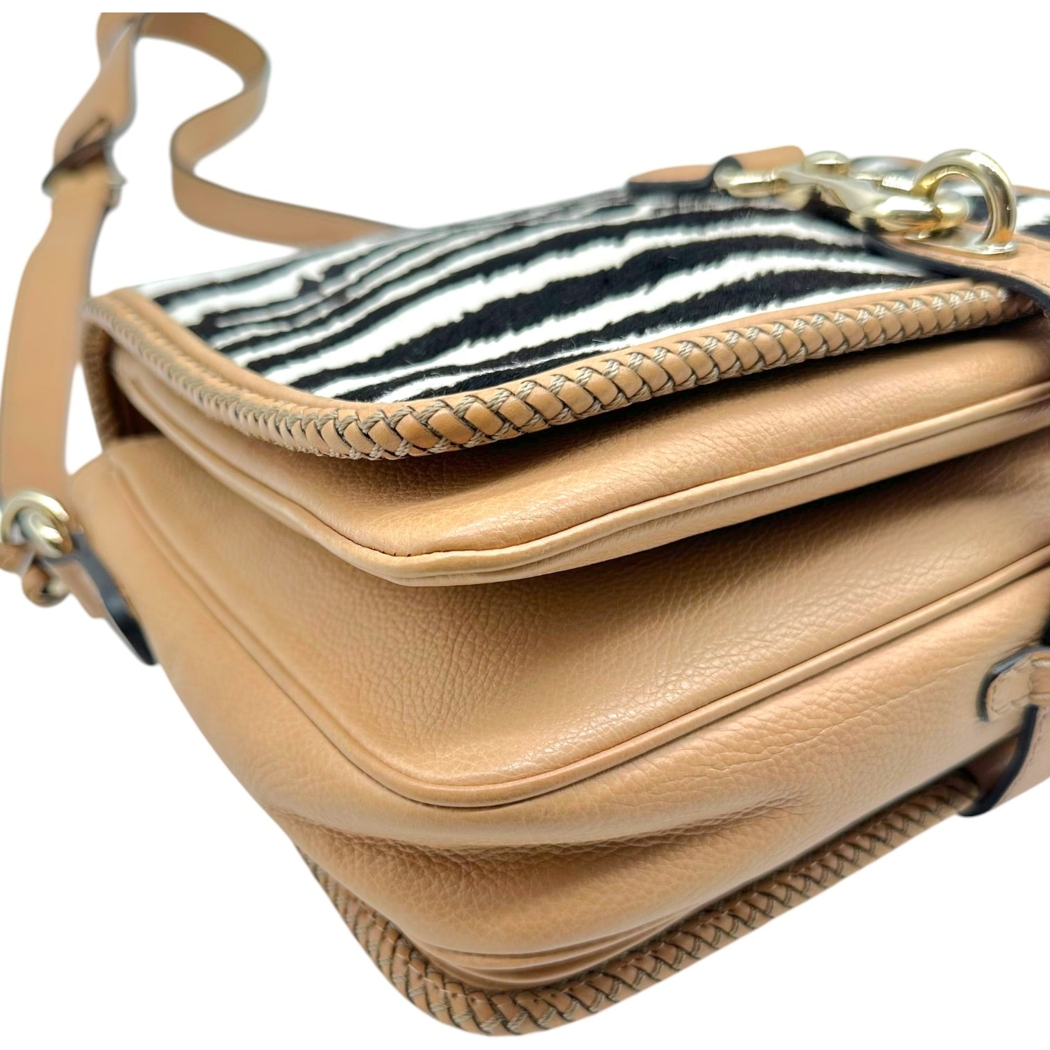 Gucci Zebra Print Ponyhair Crossbody Bag