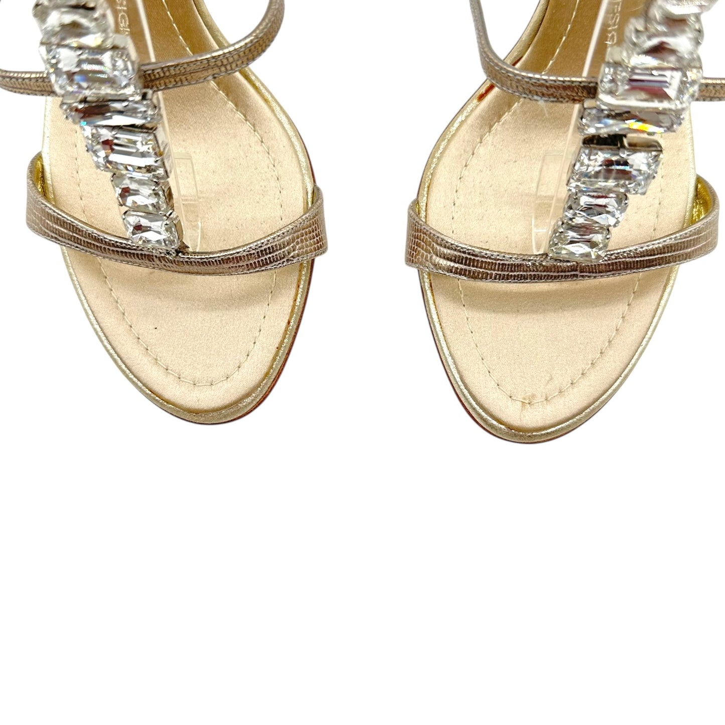 Giuseppe Zanotti Crystal Embellished Sandal Heels