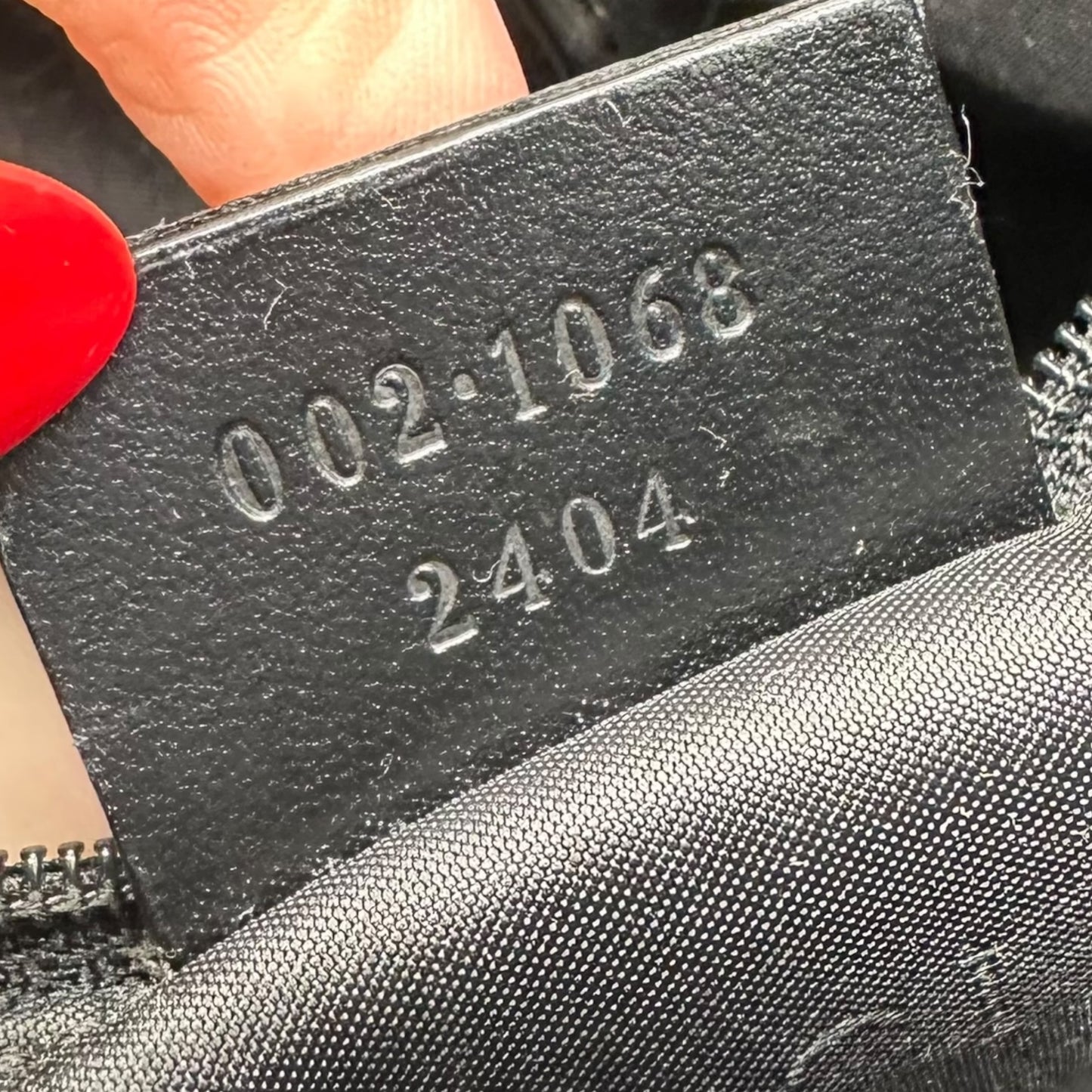 Gucci Black Monogram Mini Jackie Bag