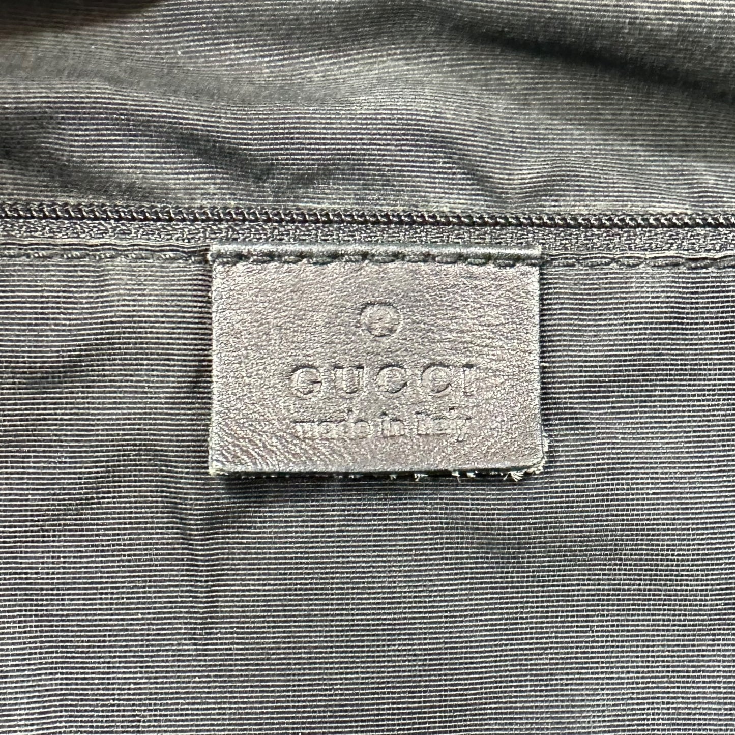Gucci Gray Denim Monogram Bag - Outfit Repeater
