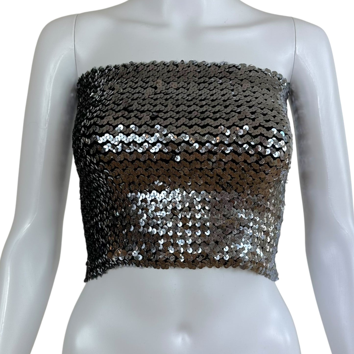 D&G Dolce & Gabbana Sequin Tube Top