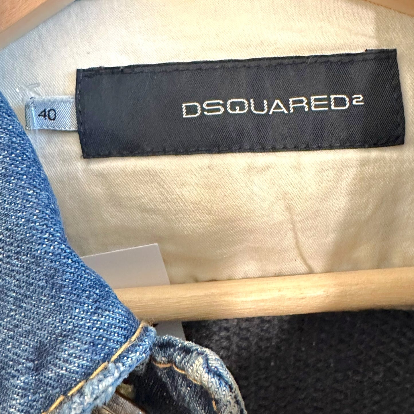 Dsquared2 Denim Button Up Jacket - Outfit Repeater