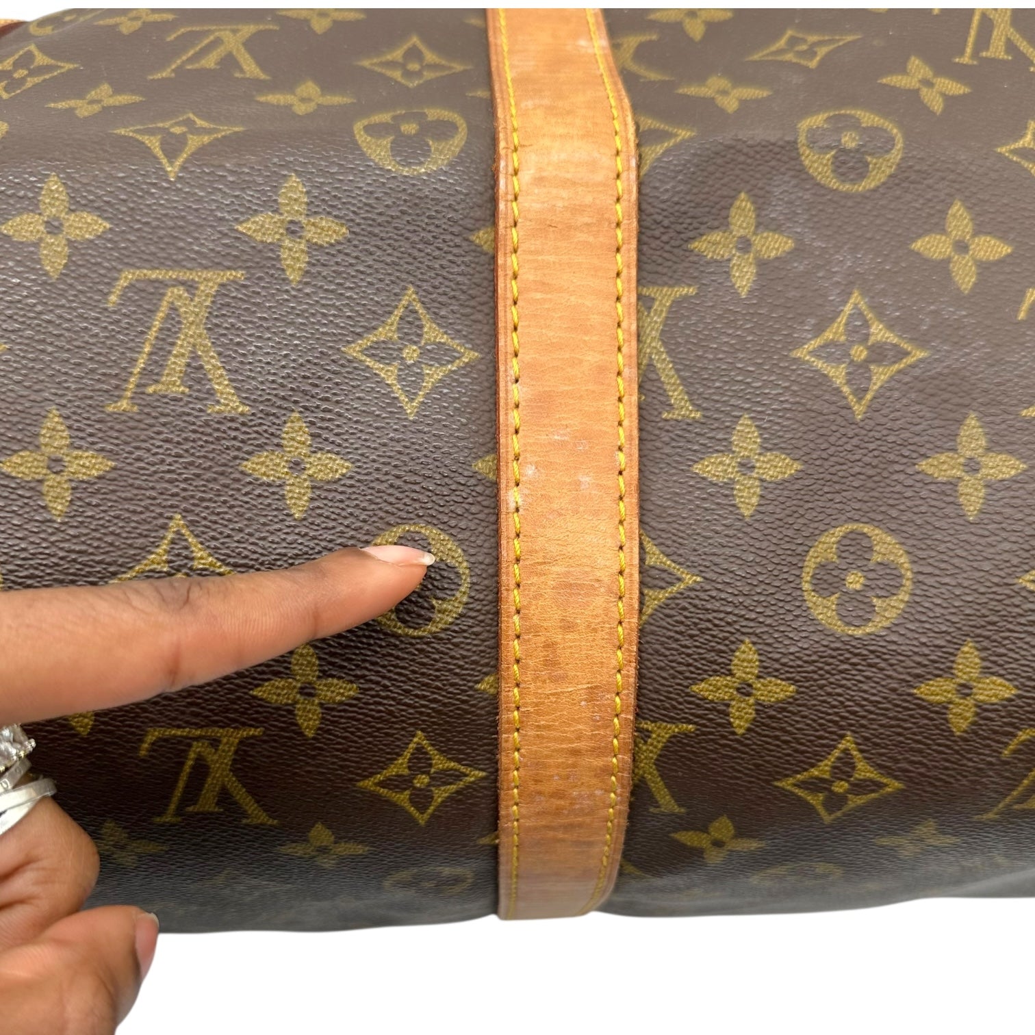 Louis Vuitton Classic Monogram Keepall 55 Duffle Bag - Outfit Repeater