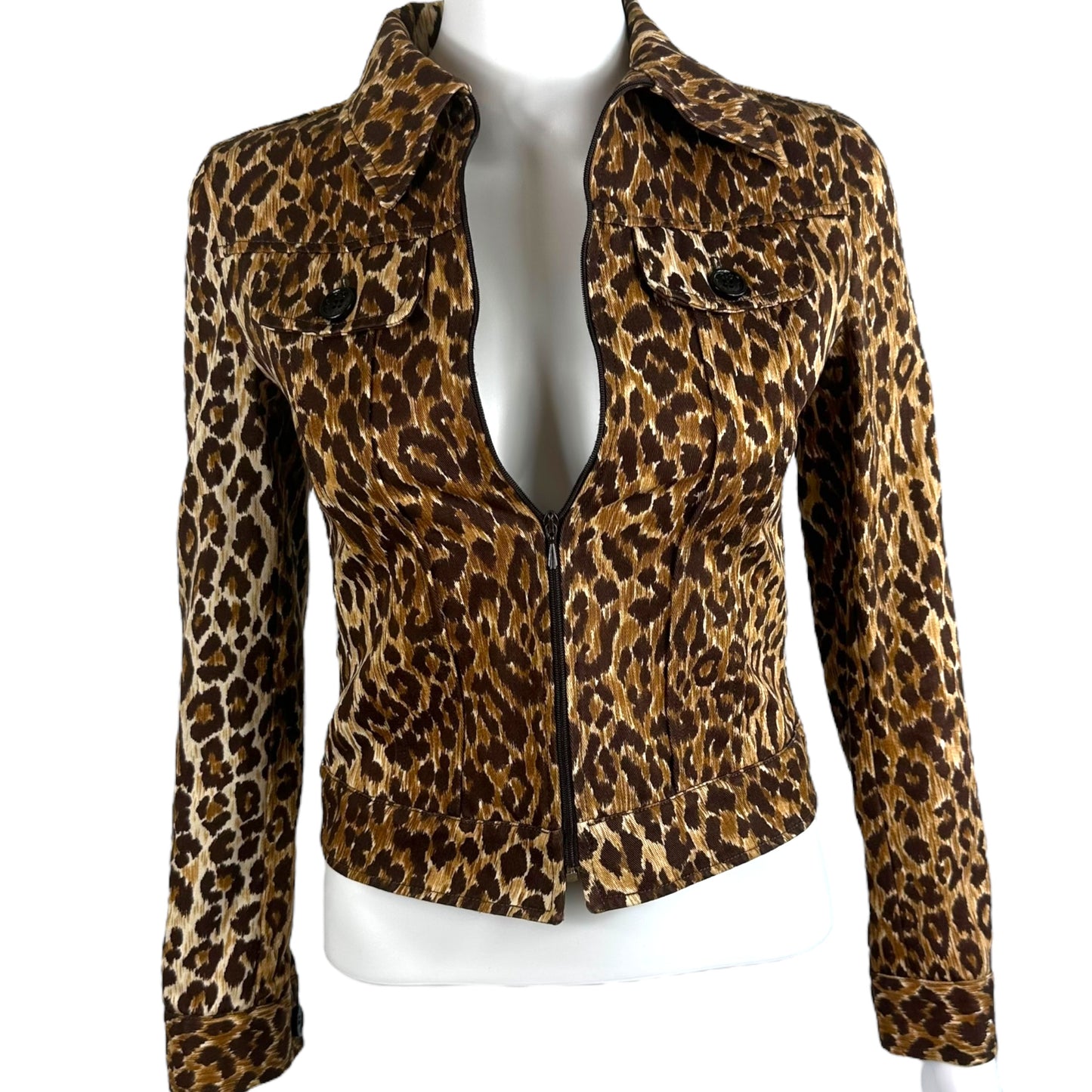 D&G Dolce & Gabbana Leopard Print Jacket