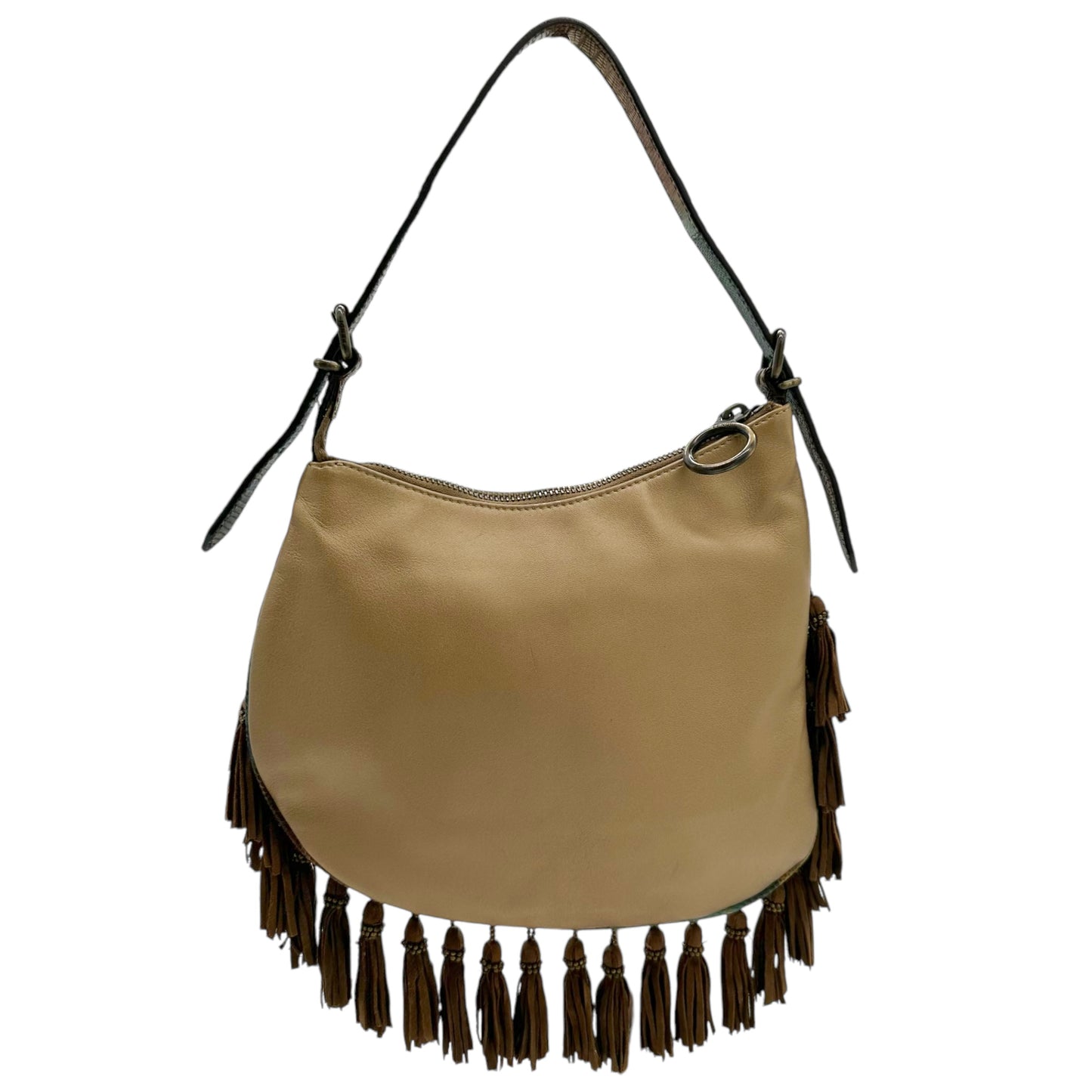 Fendi Rare Fringe Oyster Pearl Bag