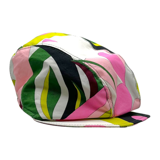 Emilio Pucci Multicolor Printed Newsboy Hat