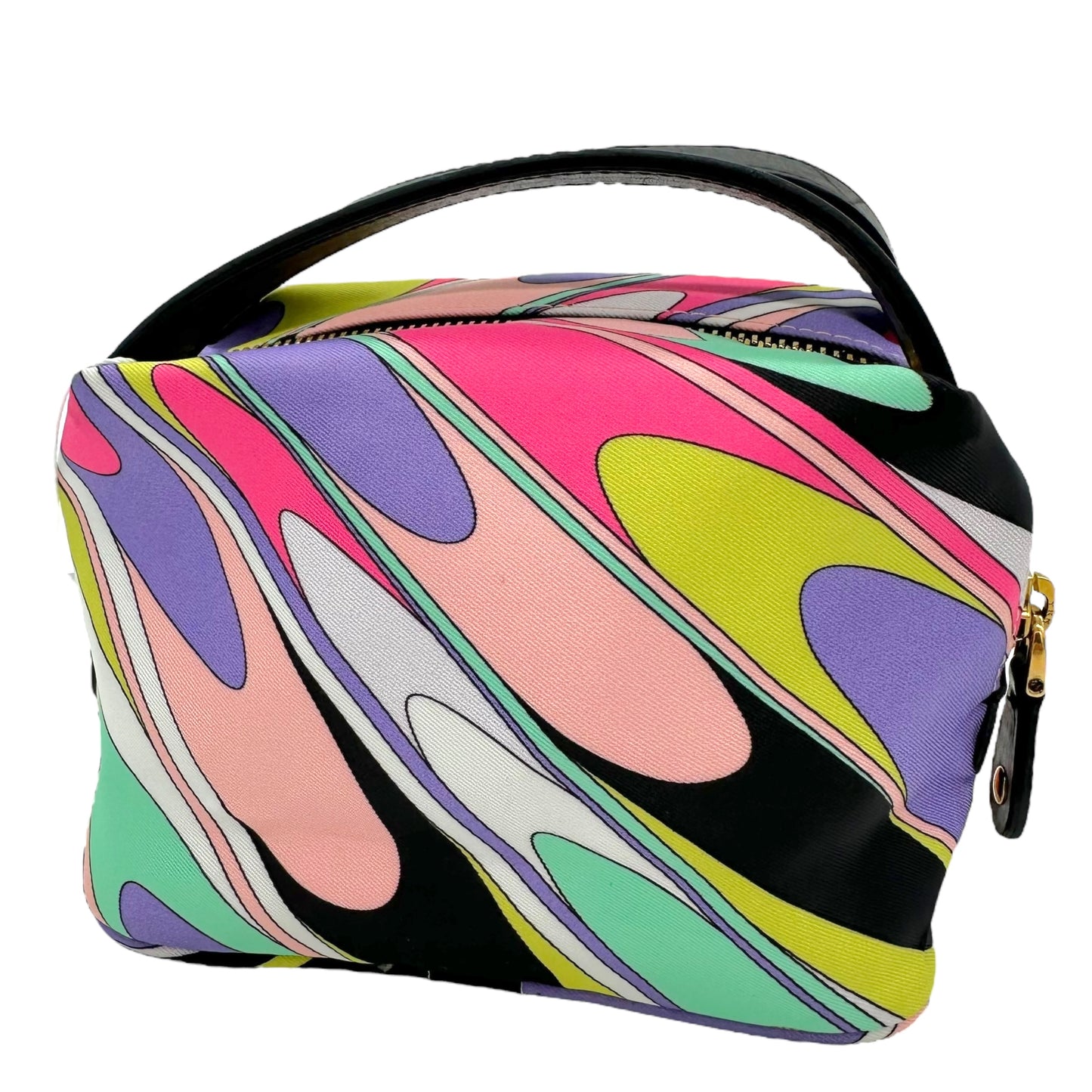 Emilio Pucci Multicolor Printed Silk Pochette Bag - Outfit Repeater
