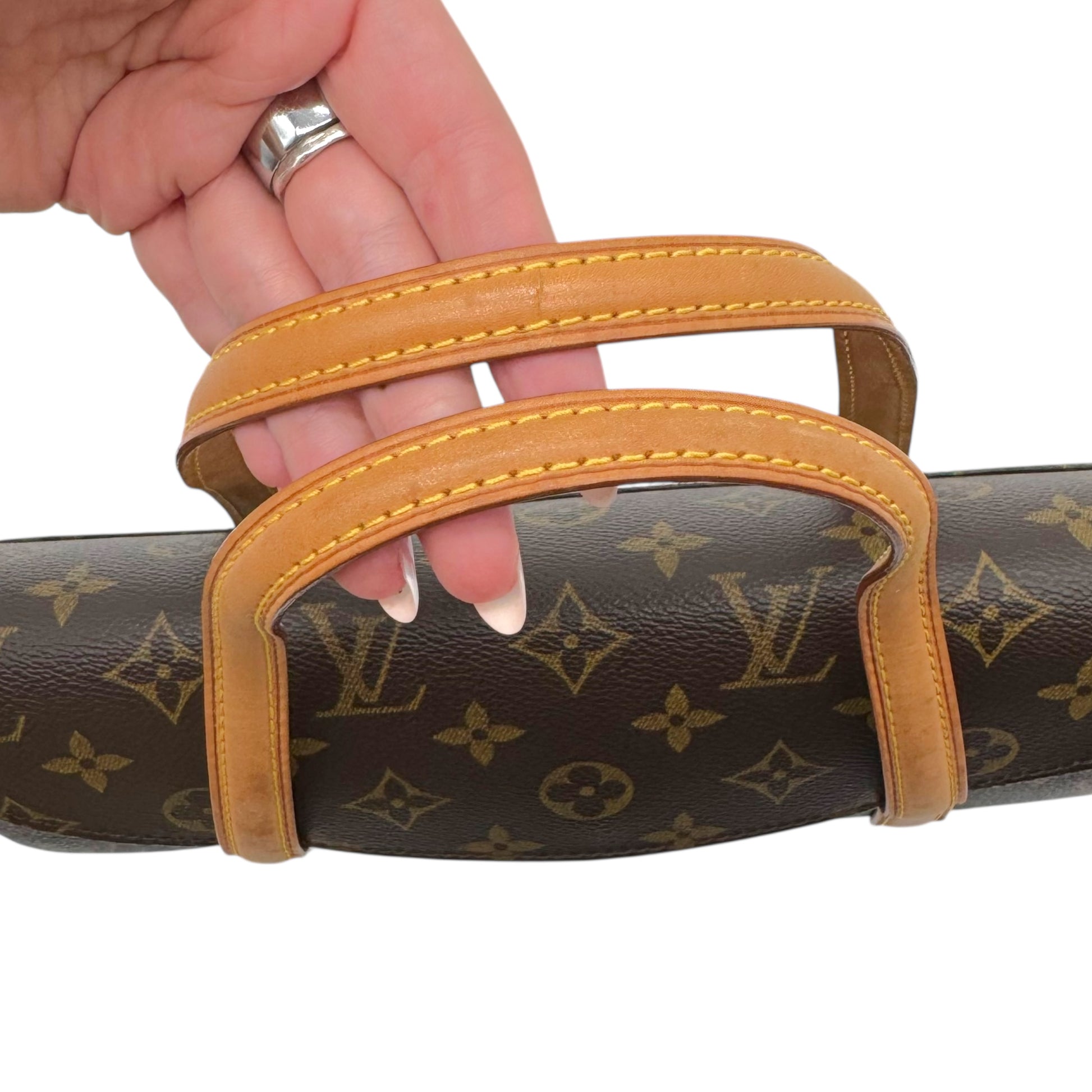 Louis Vuitton Classic Monogram Sonatine Clutch Bag - Outfit Repeater