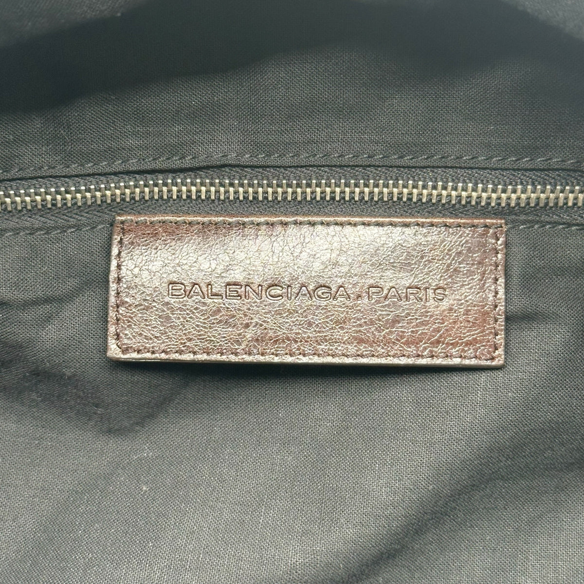 Balenciaga Brown Quilted Leather Bowler City Bag