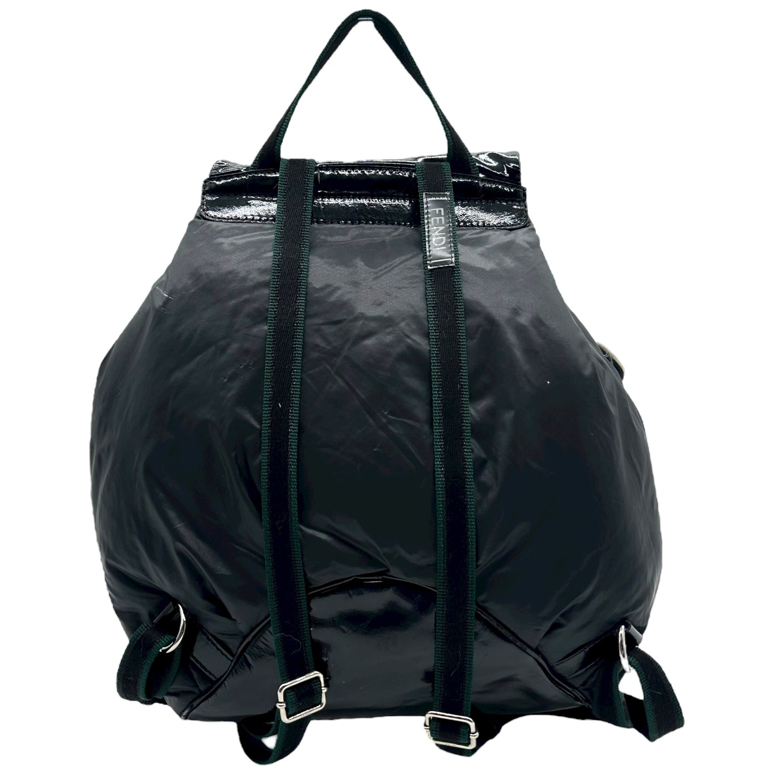 Fendi Black Sequin Snowflake Puffer Backpack - Outfit Repeater