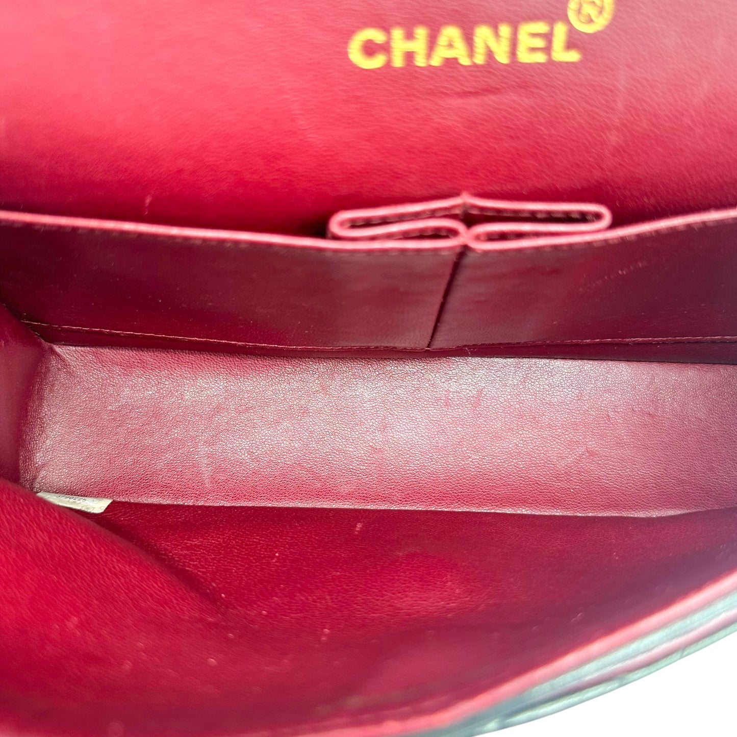 Chanel Black Matelasse Lambskin & Gold Medium Classic Double Flap Bag 1994-96