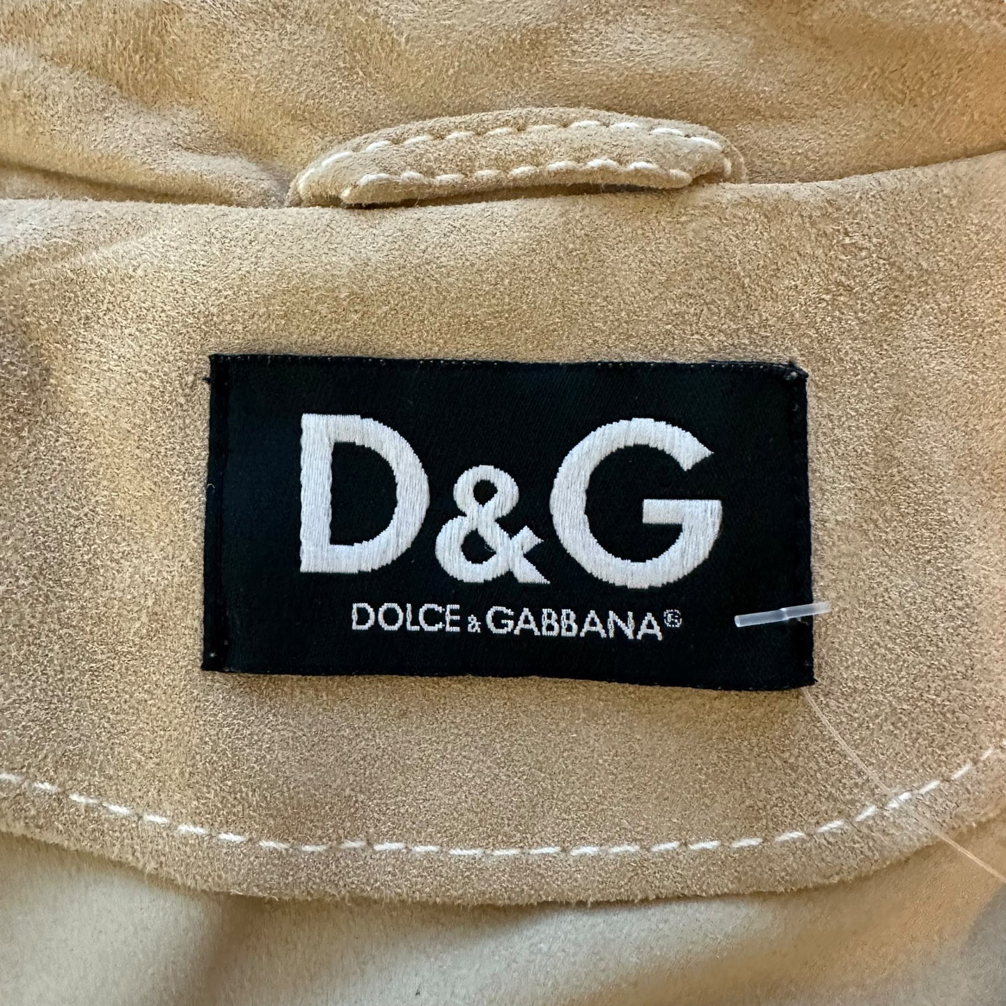 D&G Dolce & Gabbana Tan Suede Fringe Trench Coat - Outfit Repeater