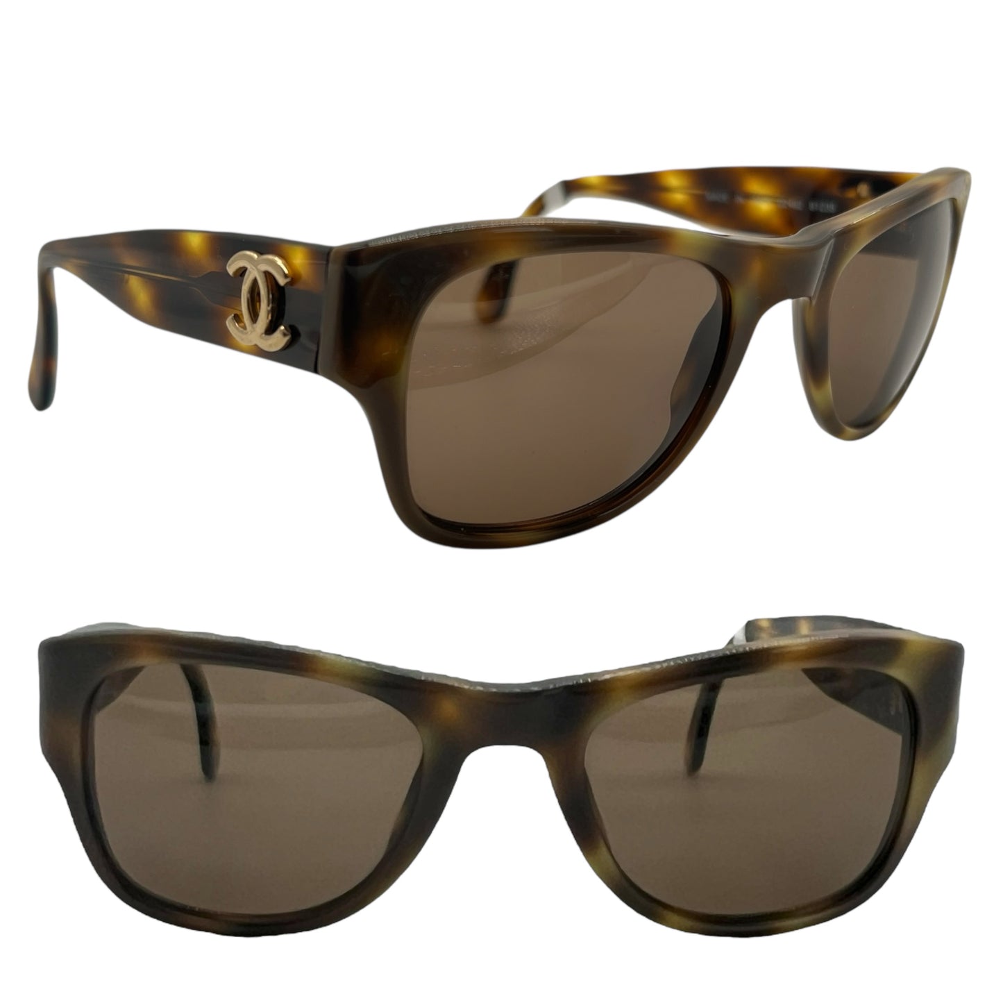 Chanel 02462 Tortoise Wayfarer Sunglasses