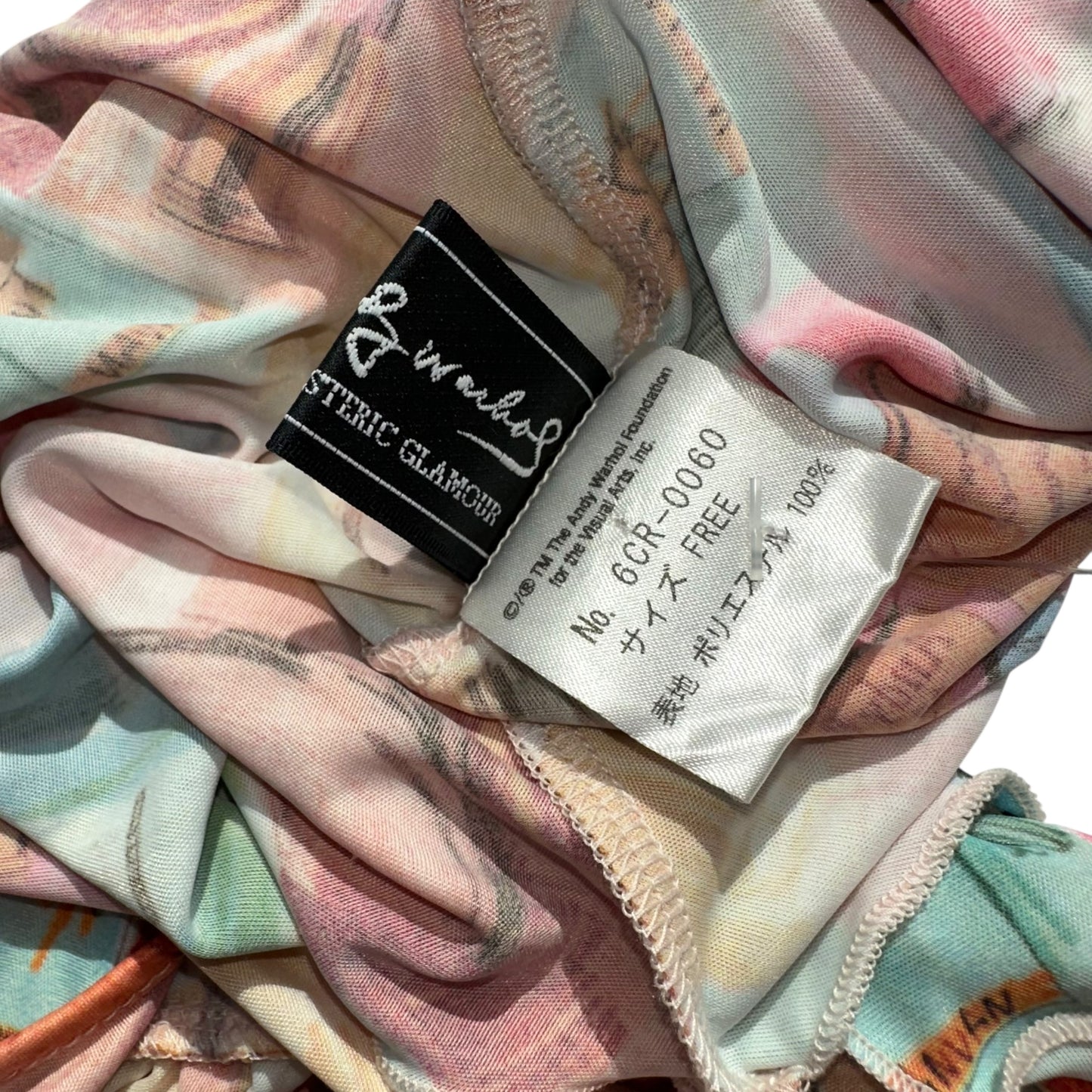 Hysteric Glamour Makeup Print Blouse Tank Top - Outfit Repeater