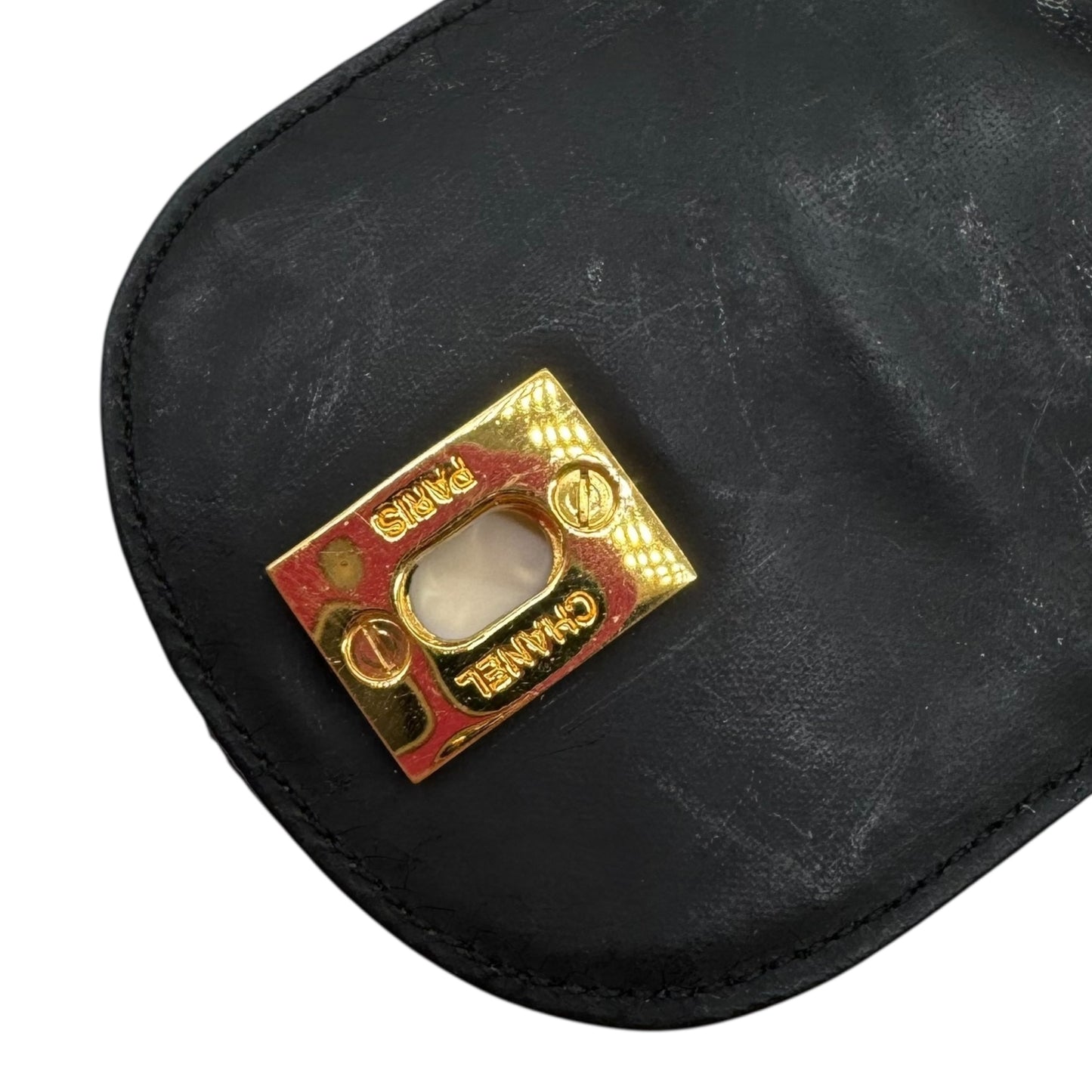 Chanel Black CC Turnlock Umbrella & Quilted Matelasse Case