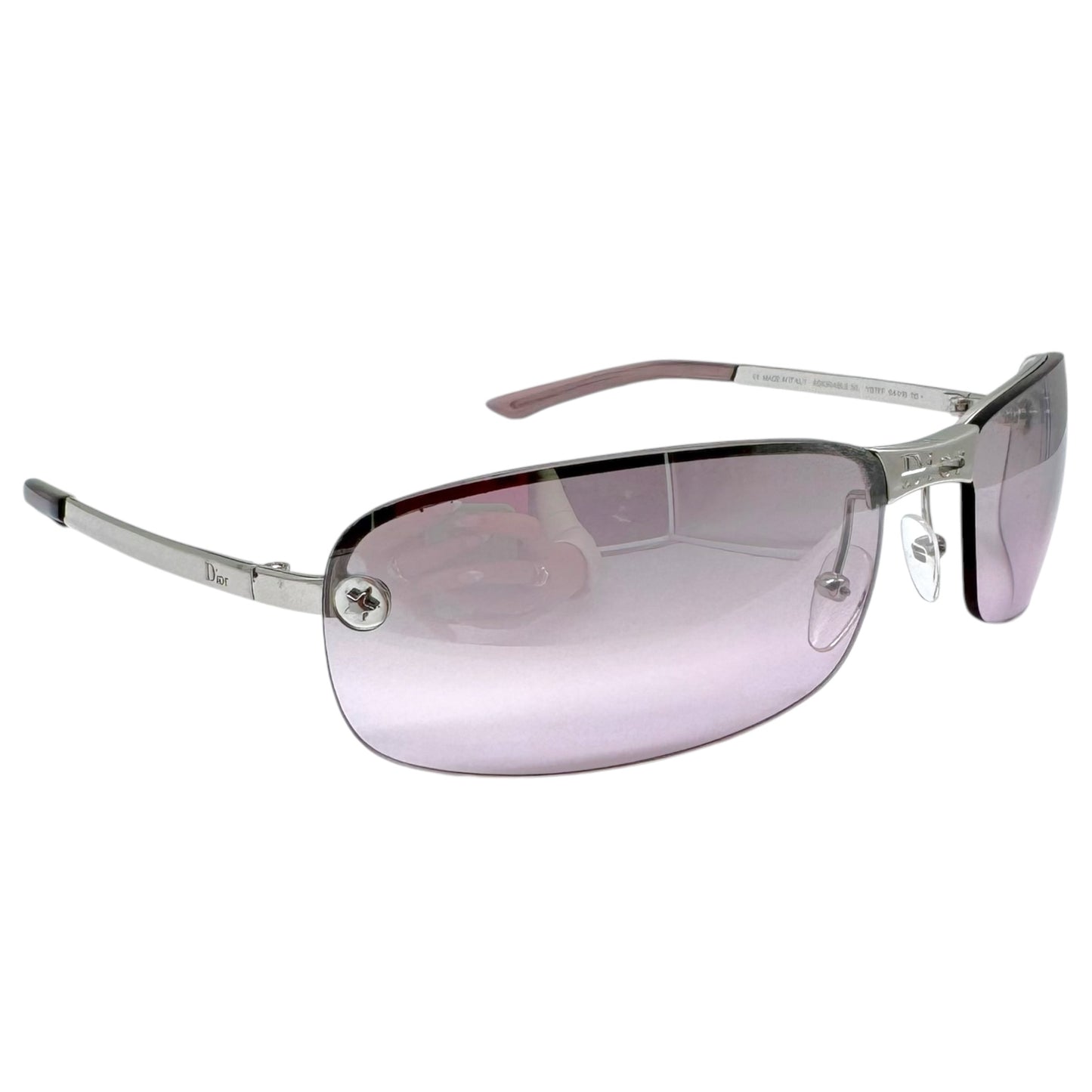 Christian Dior Rimless Gradient Rectangle Sunglasses