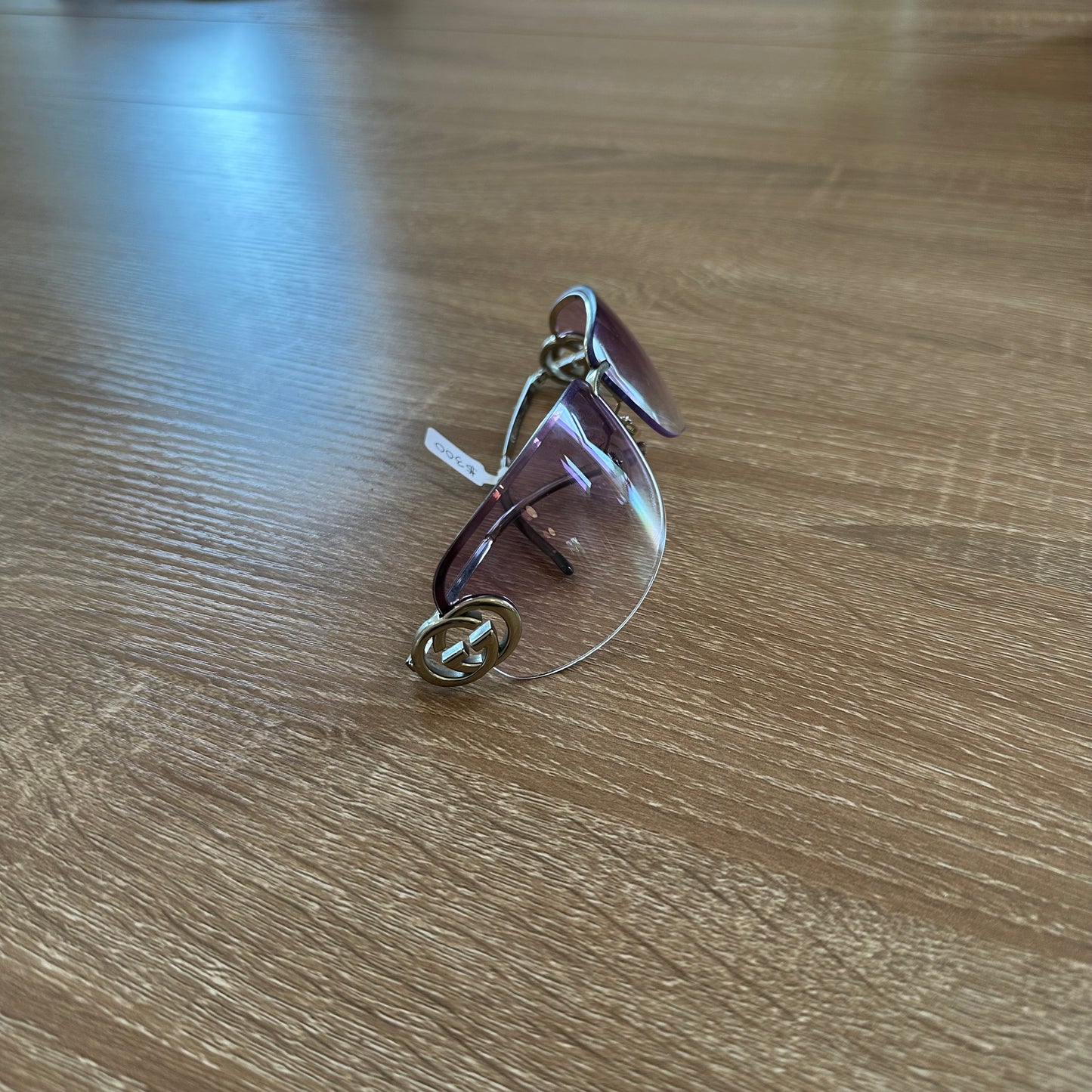 Gucci 2782 Pink Logo Lens Gradient Sunglasses - Outfit Repeater